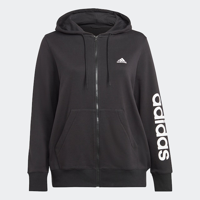 adidas Sportswear Kapuzensweatjacke »ESSENTIALS LINEAR FRENCH TERRY  KAPUZENJACKE« bestellen | BAUR