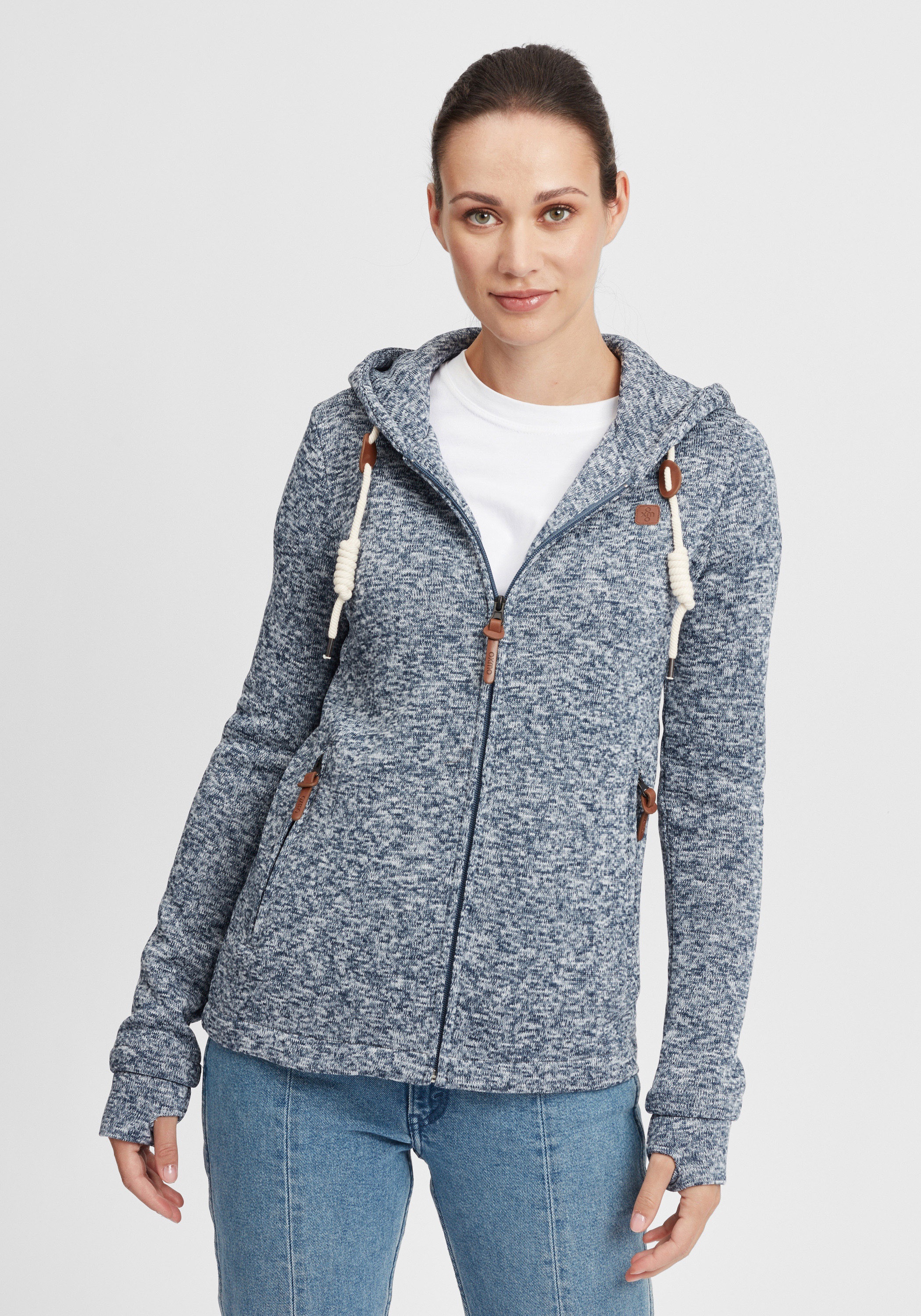 Thumbnail - OXMO Strickfleecejacke "Strickfleecejacke OXThory"