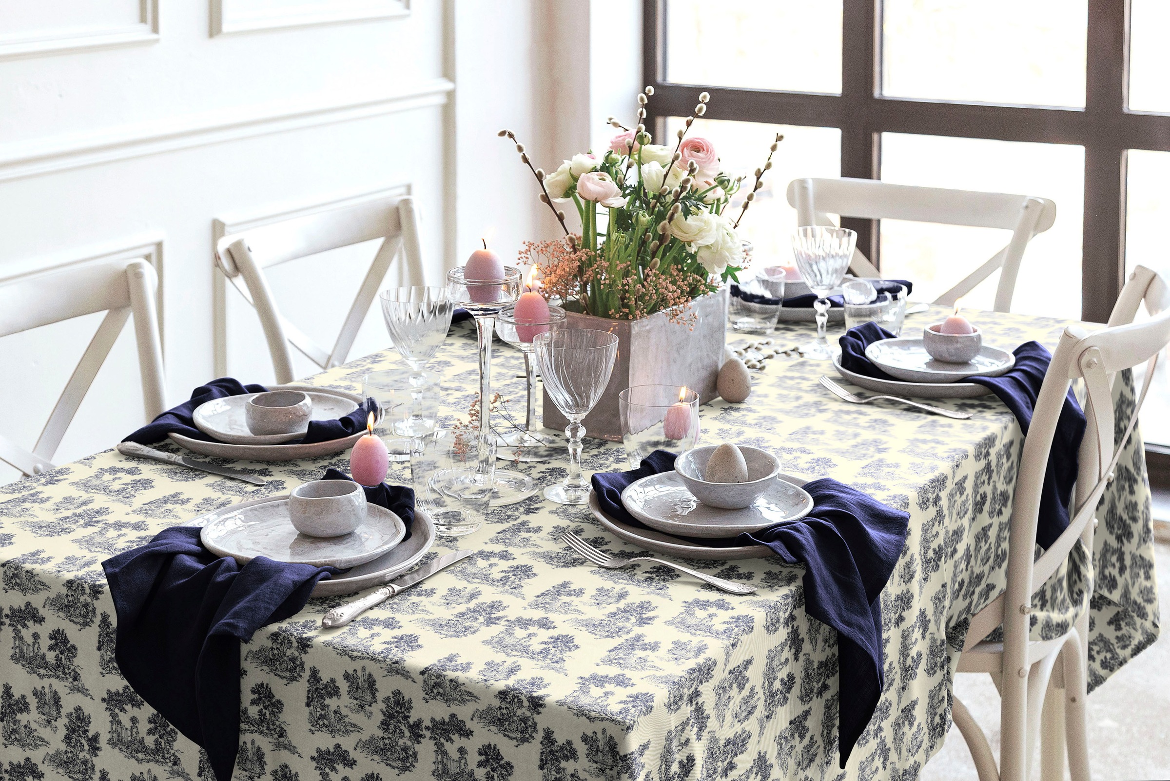 Adam Tischdecke "Good Old Days" aus 100% Bio-Baumwolle günstig online kaufen