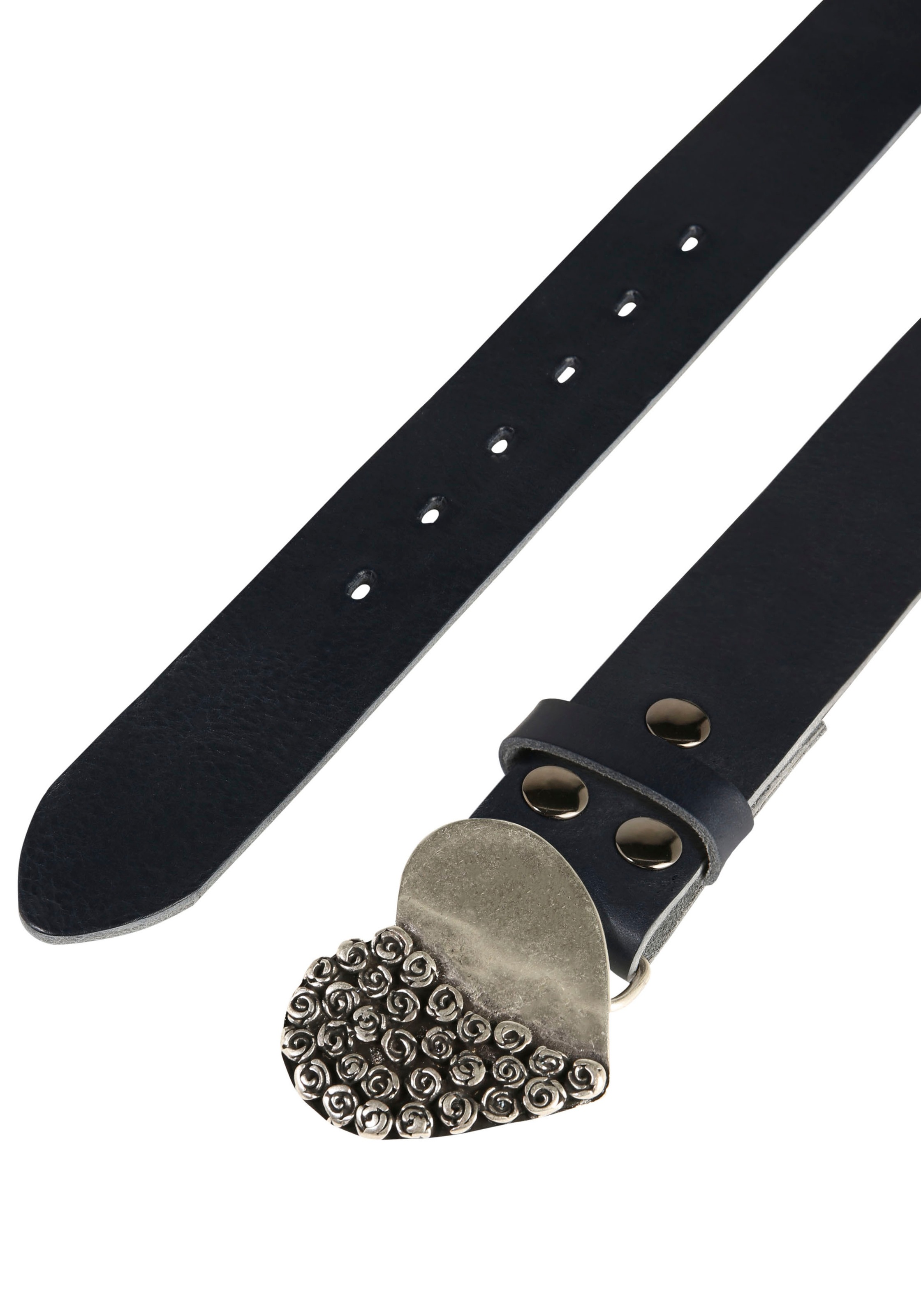 Rettungsring Gürtel Ledergürtel mit austauschbarer Schließe "Rosenherz Halb günstig online kaufen