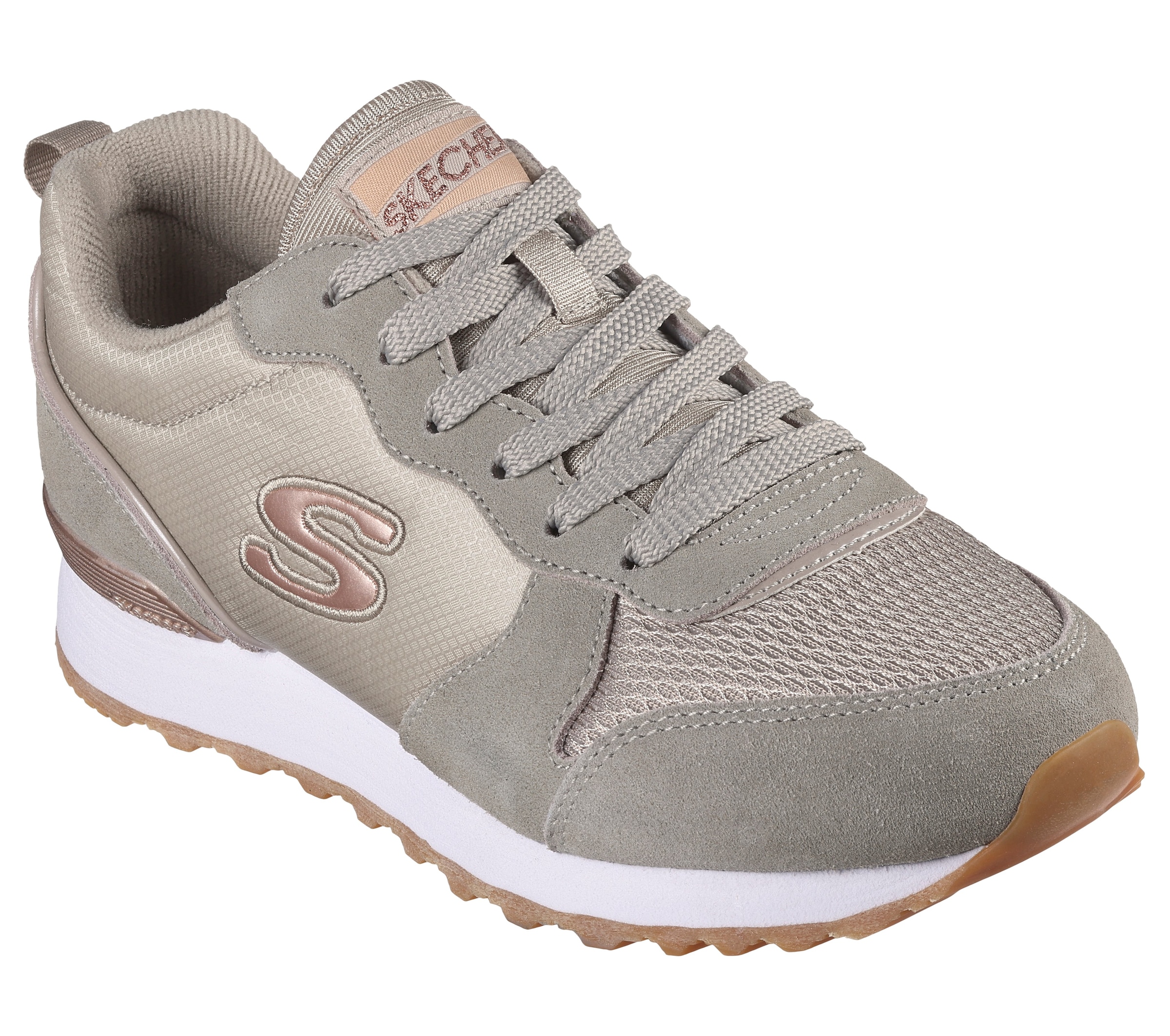 Skechers "OG 85 - GOLDN GURL" Schnürschuh, Original-Retro-Jogginschuh mit A günstig online kaufen
