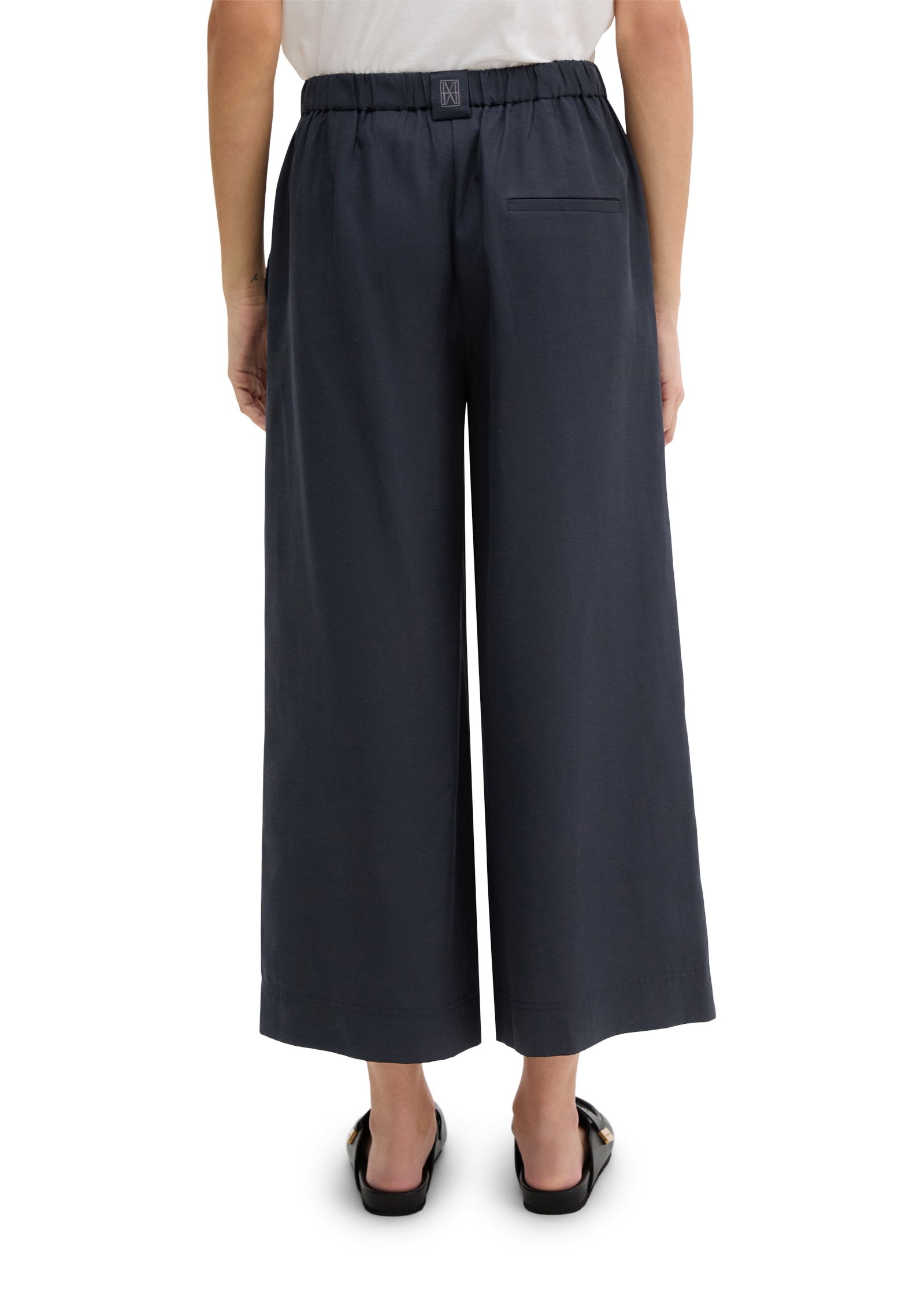 Marc O'Polo Dehnbund-Hose »MARGO Wide«  Model Margo wide aus Lyocell-Leinen-Mix, elastischer Bund