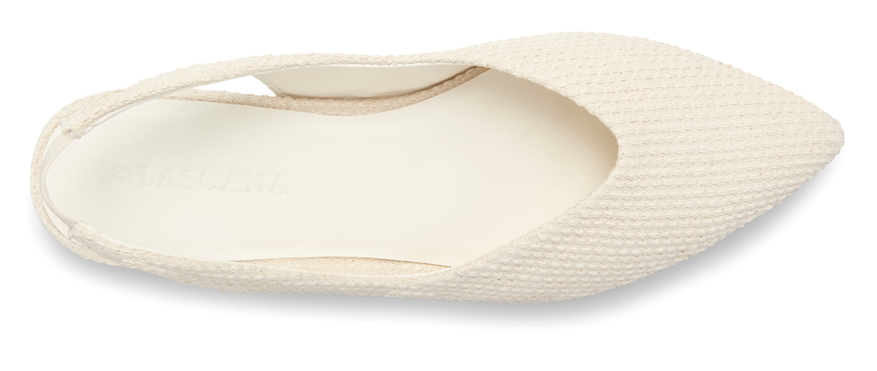 Thumbnail - LASCANA Ballerina, Sling-Ballerina mit elastischem Riemchen aus Textil VEGAN