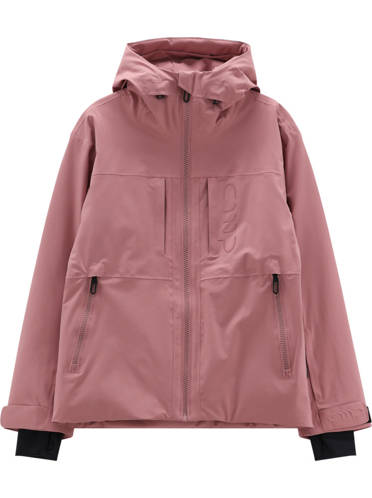 CMP Funktionsjacke »WOMAN JACKET ZIP HOOD WITH INNER GAITER« mit Kapuze Oversize-Schnitt, für Alpinski geeignet