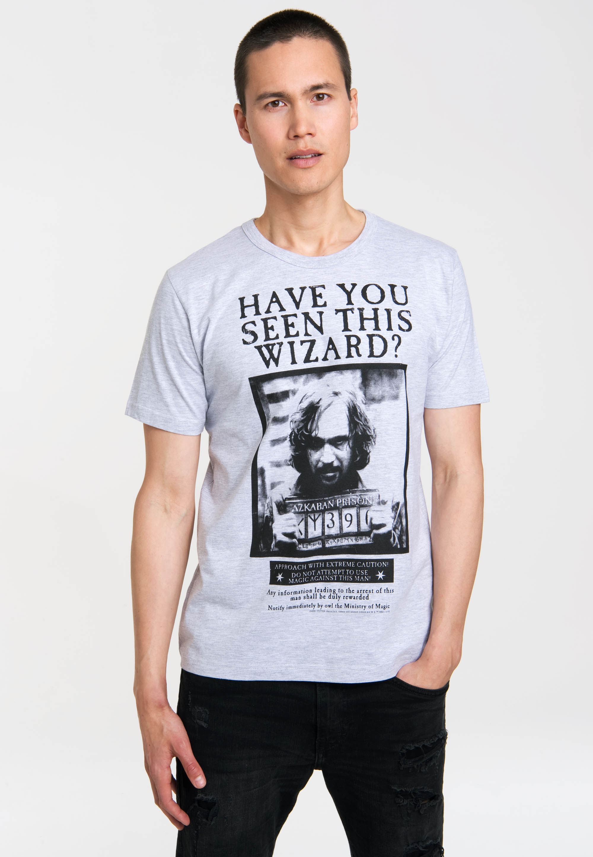 LOGOSHIRT T-Shirt »Harry Potter - Sirius Black - Wanted«, mit Sirius Black-Print