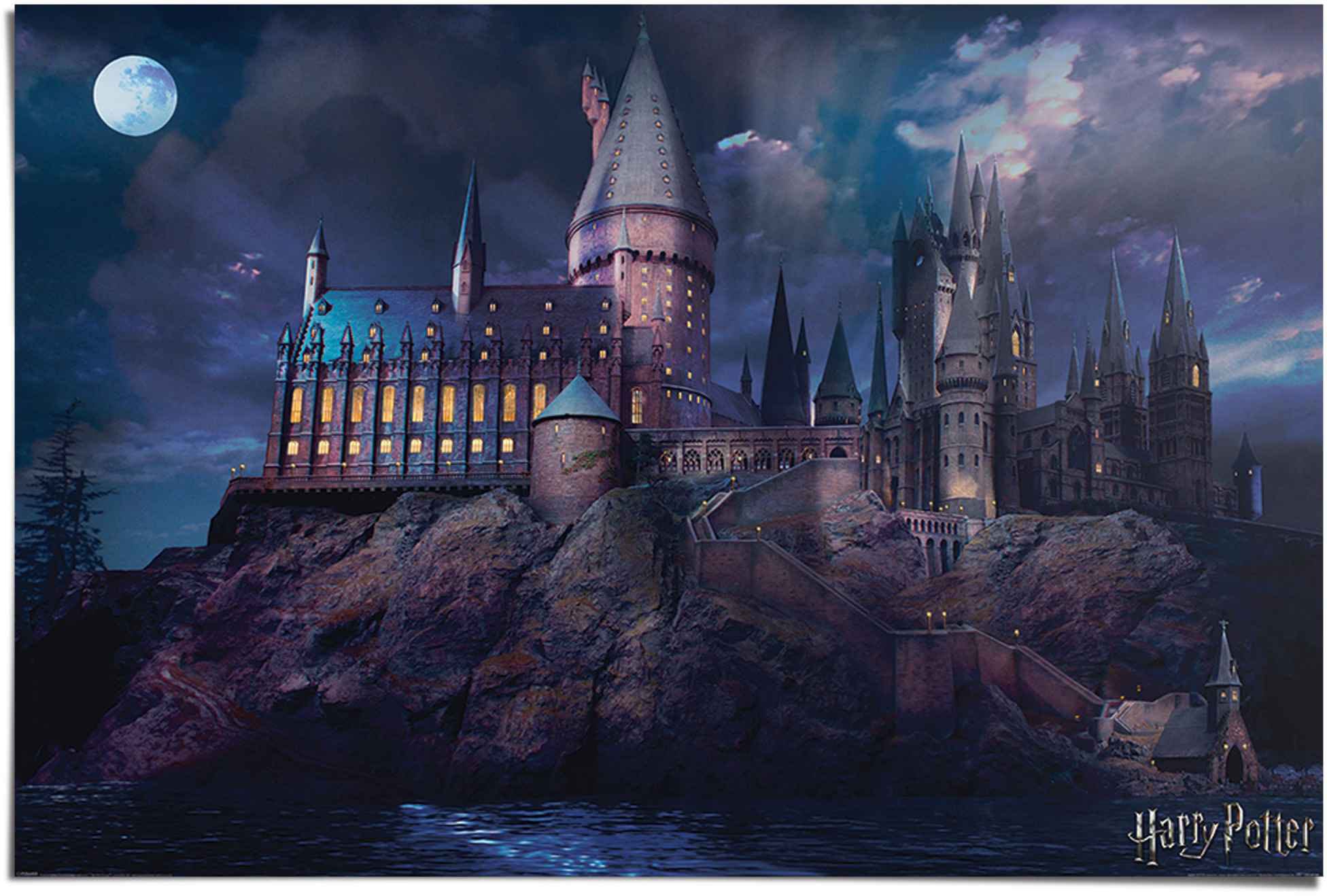 Reinders Poster "Harry Potter Hogwarts" 1 Stk. tlg. günstig online kaufen