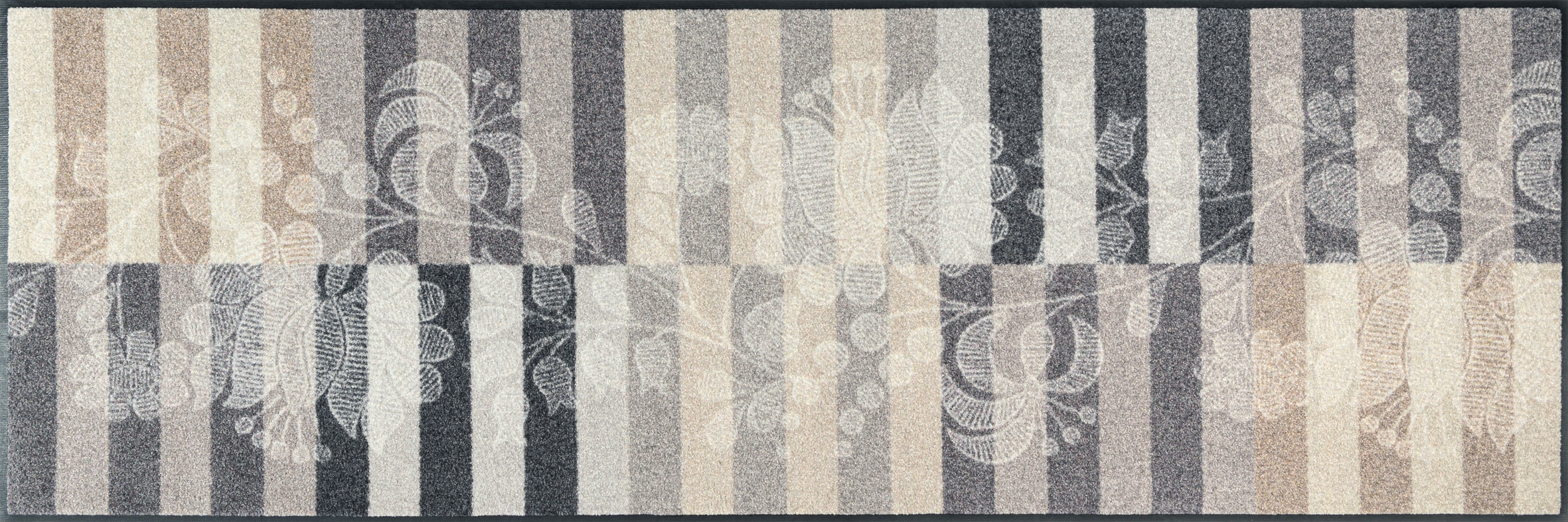 wash+dry by Kleen-Tex Teppich "und Läufer Botanica Shadow" rechteckig 7 mm Höhe