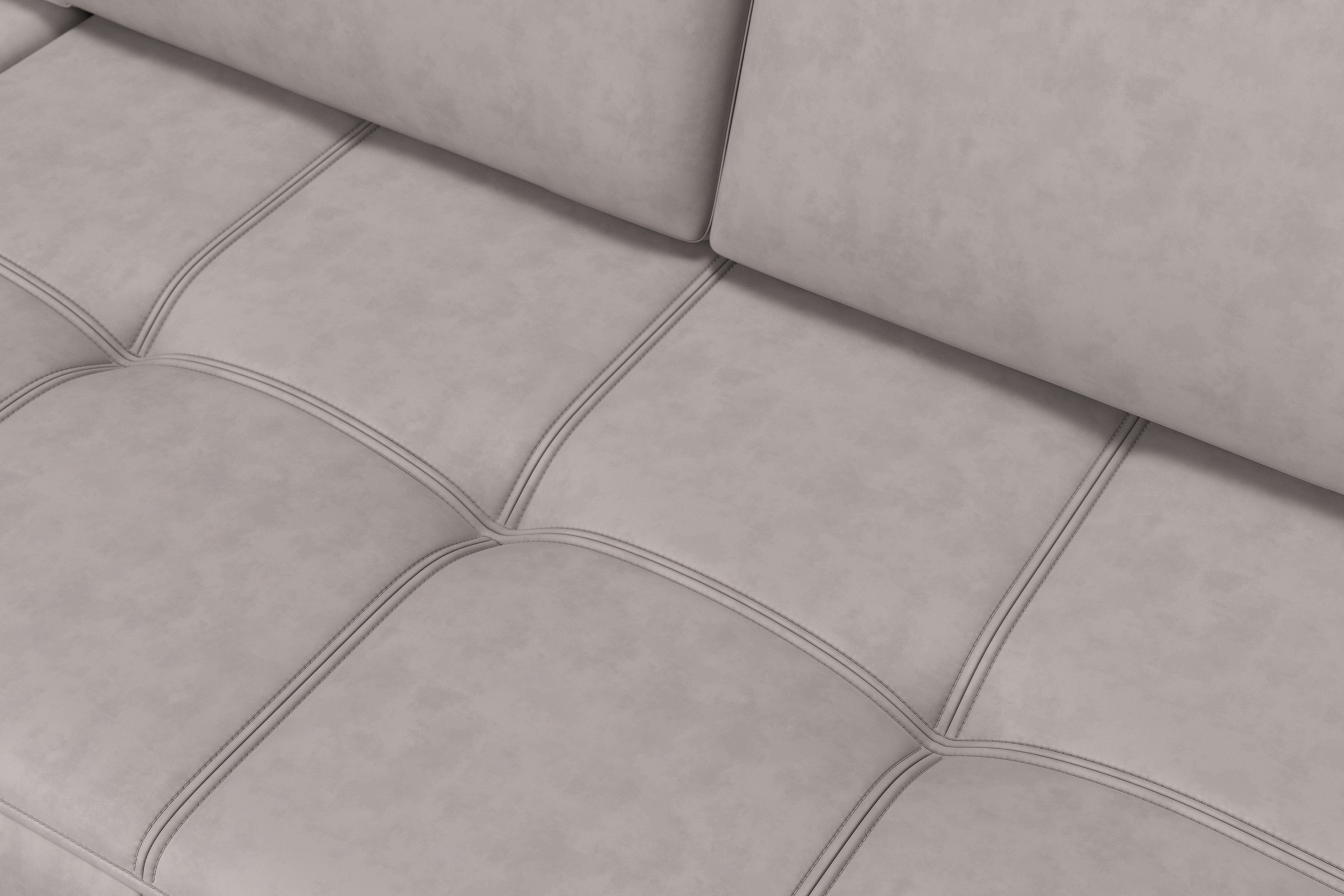 sit&more Ecksofa »Bendigo L-Form«, inklusive Sitztiefenverstellung, Bodenfreiheit 15 cm, 2 Fußfarben