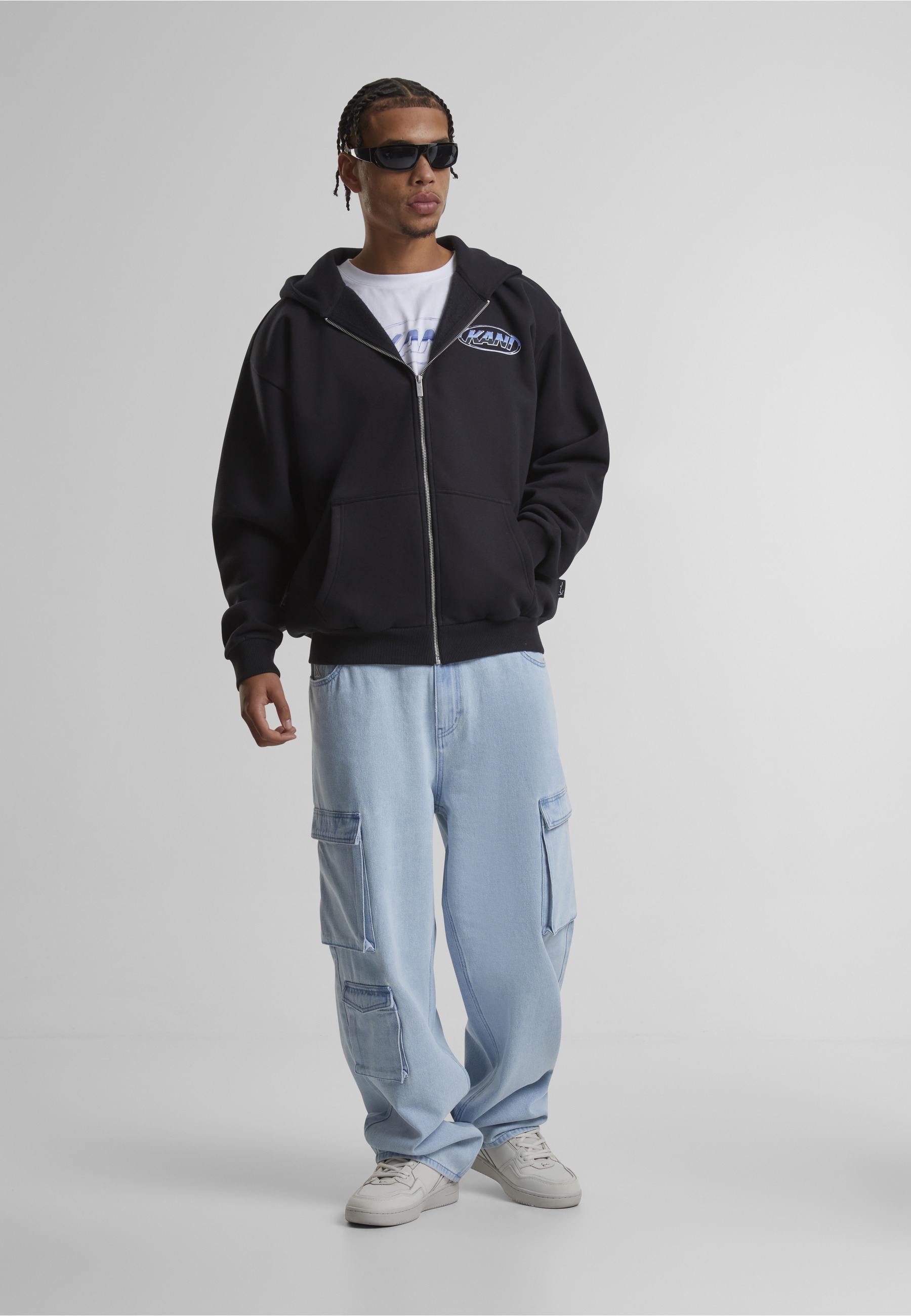 Karl Kani T-Shirt »Karl Kani Woven Signature Chrome LOGo Crop Tee« 1 Stk.