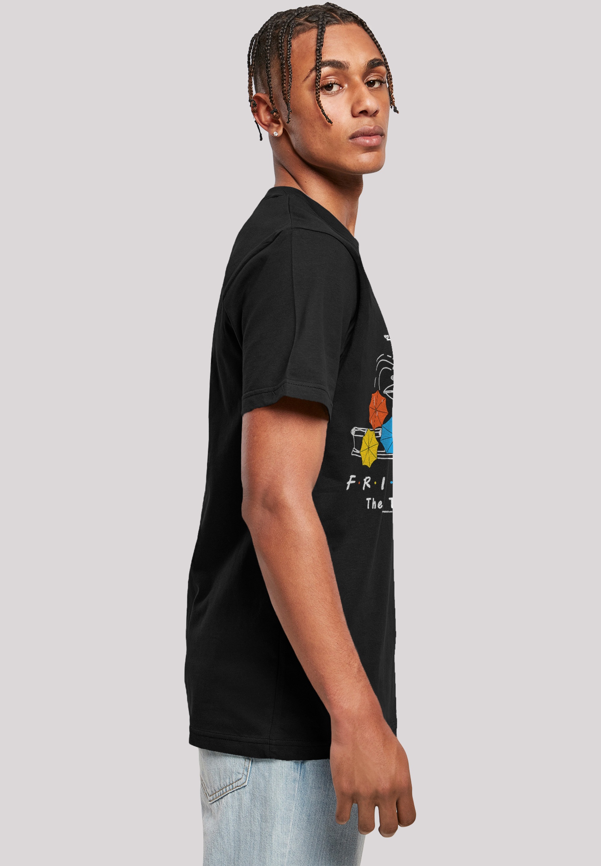 F4NT4STIC T-Shirt »Friends TV Serie Umbrella«, Herren,Premium Merch,Regular-Fit,Basic,Bedruckt
