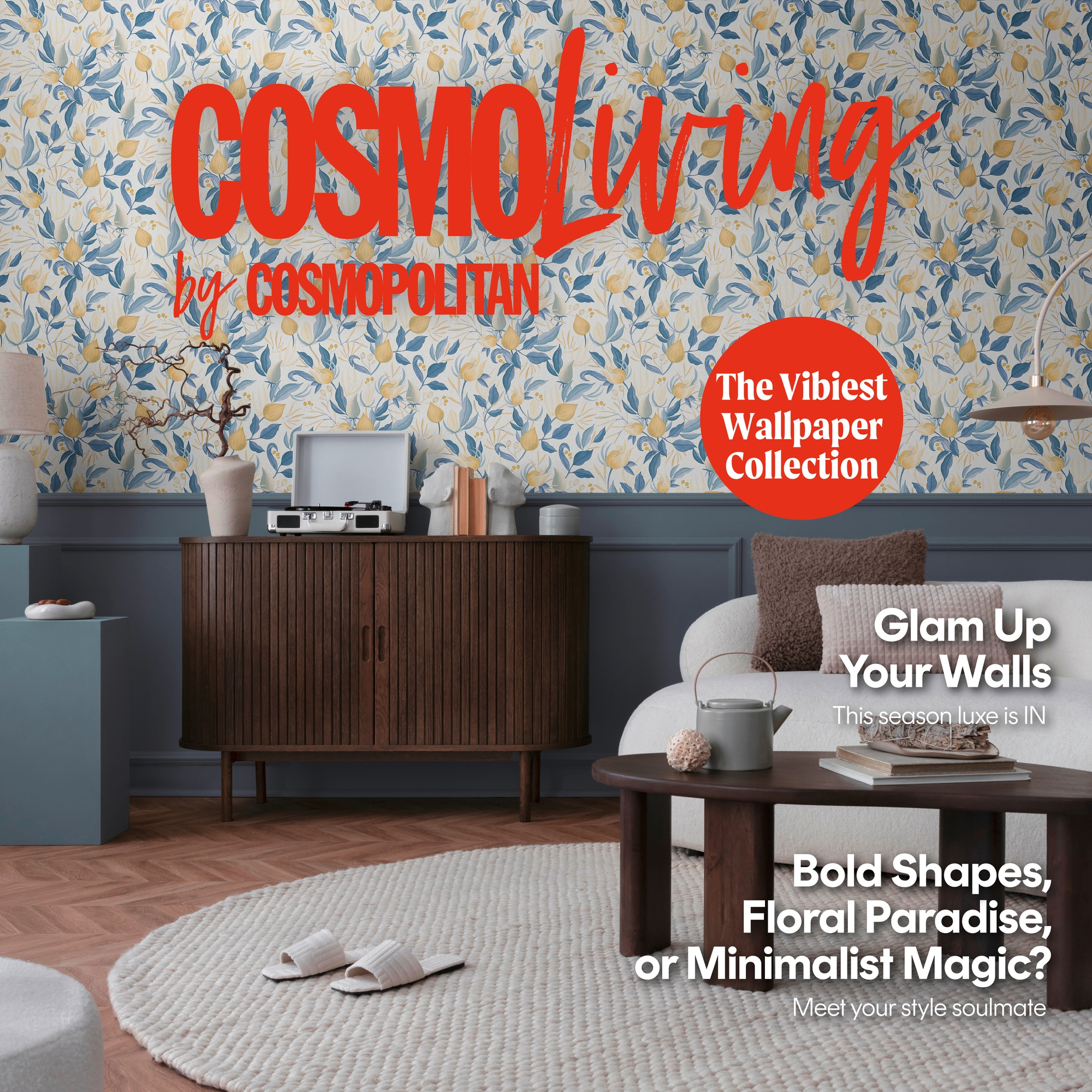 CosmoLiving by Cosmopolitan Vliestapete »Still Bloom – Florale Vliestapete« matt strukturiert Moderner Blütentraum mit sanfter Eleganz