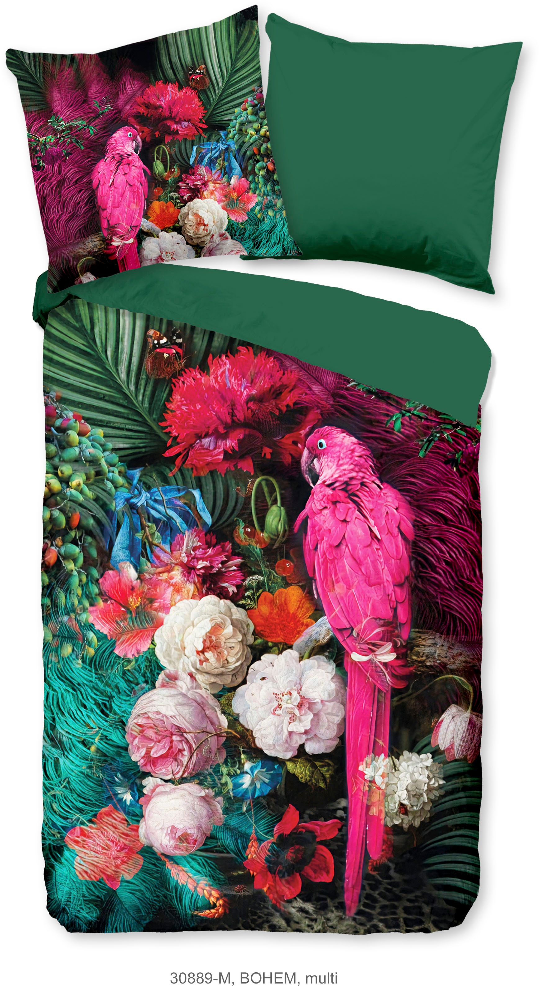 PURE luxury collection Wendebettwäsche "Bohem" 2 Stk. Mikrofaser, 135x200, günstig online kaufen