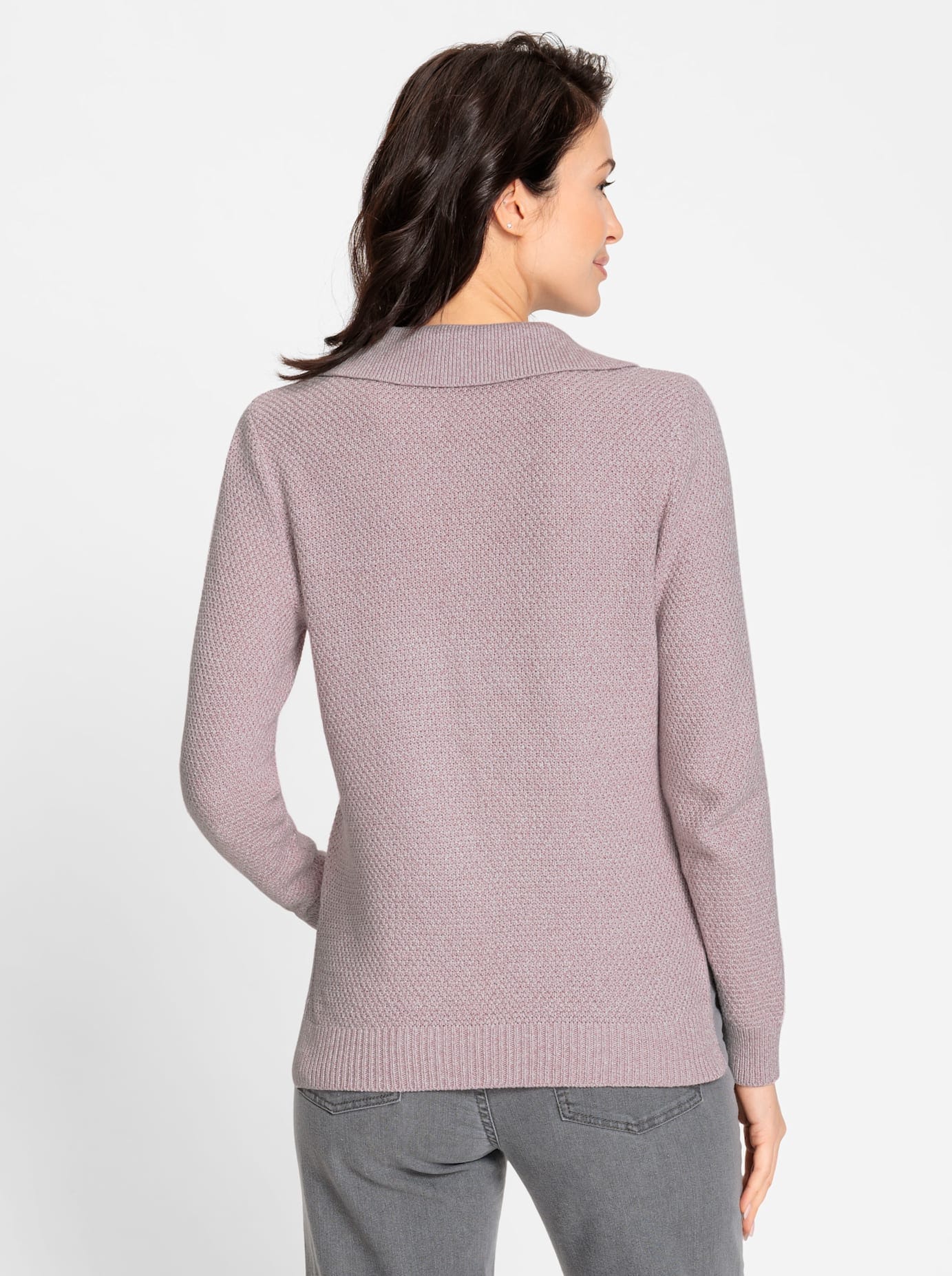 Inspirationen Strickpullover »Polopullover«
