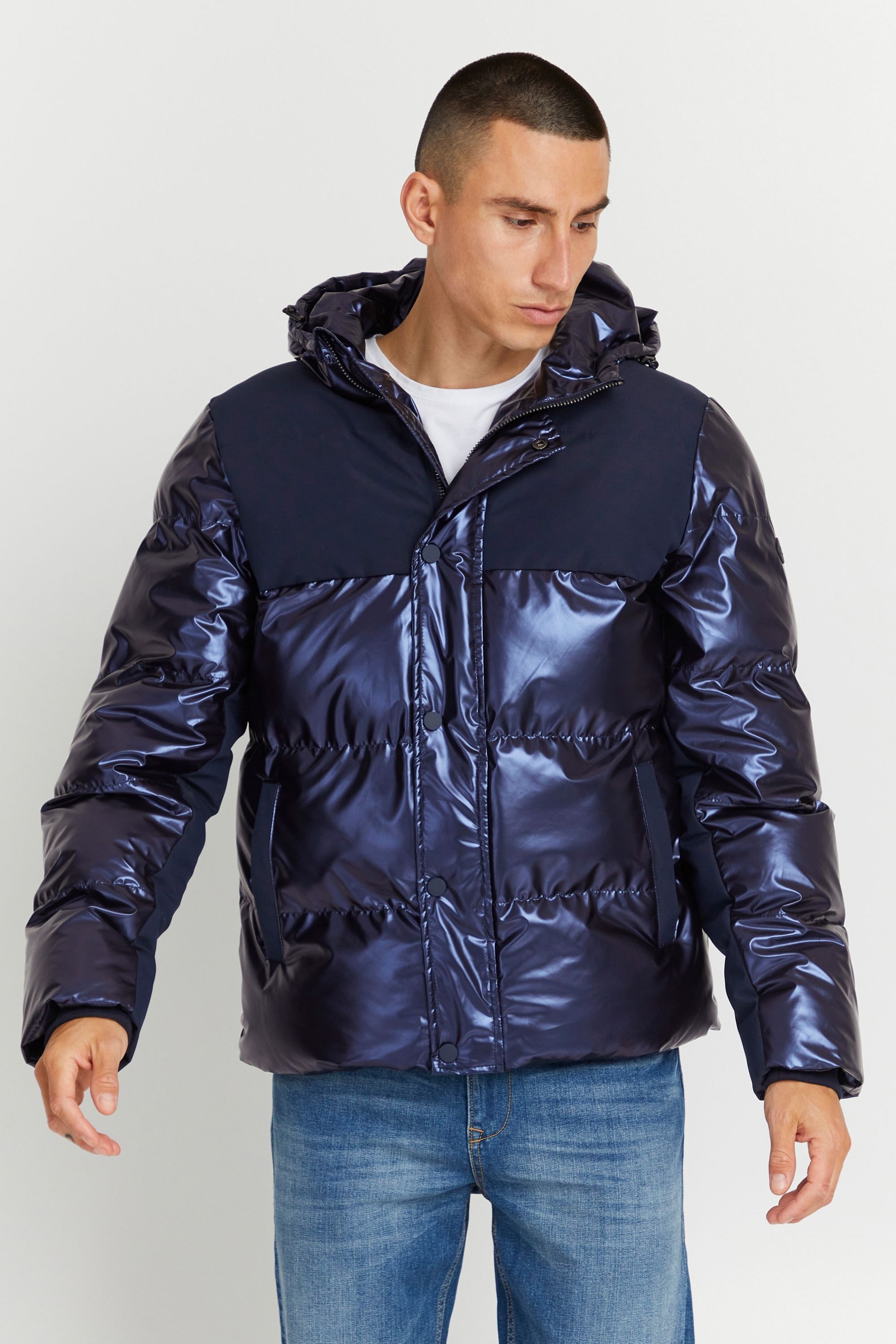 Blend Steppjacke "BHOuterwear" mit Kapuze Stilvolle Winter-Steppjacke günstig online kaufen