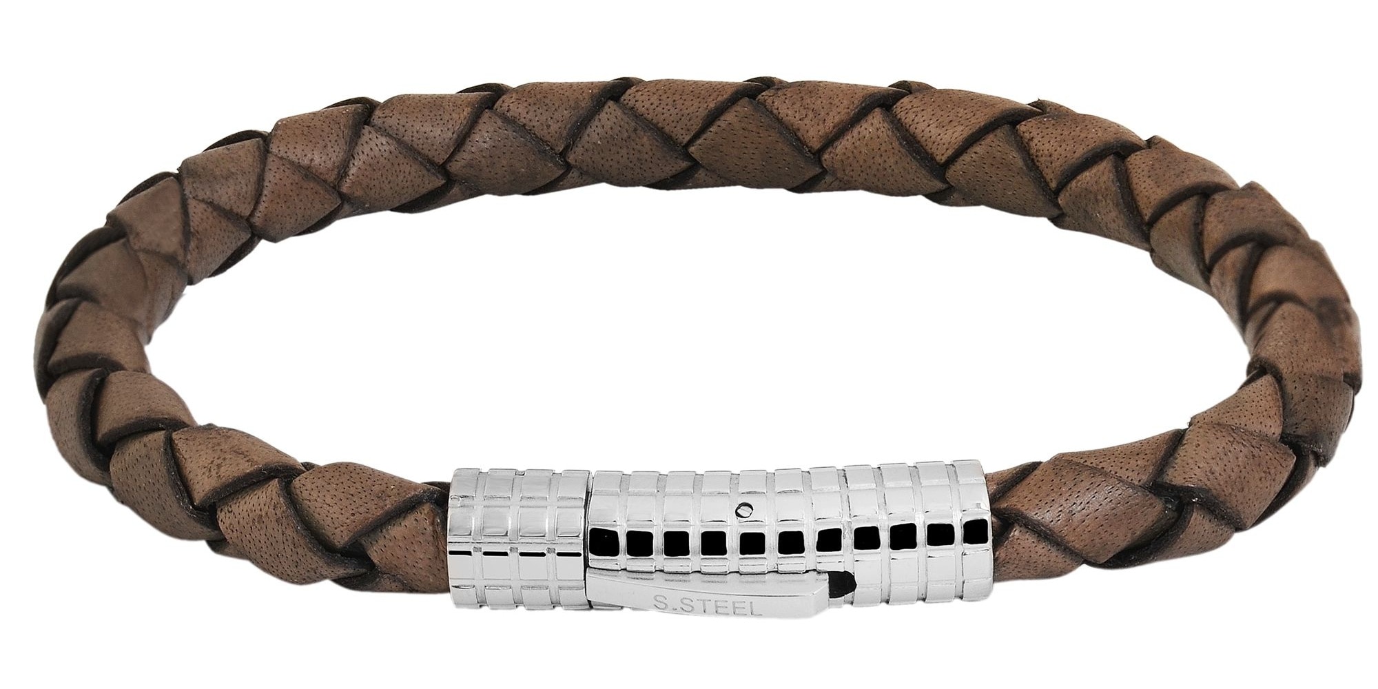 Adelia´s Armreif »Unisex Armband – Armreif aus Leder 21 cm« Ideal als Geschenk zum Muttertag