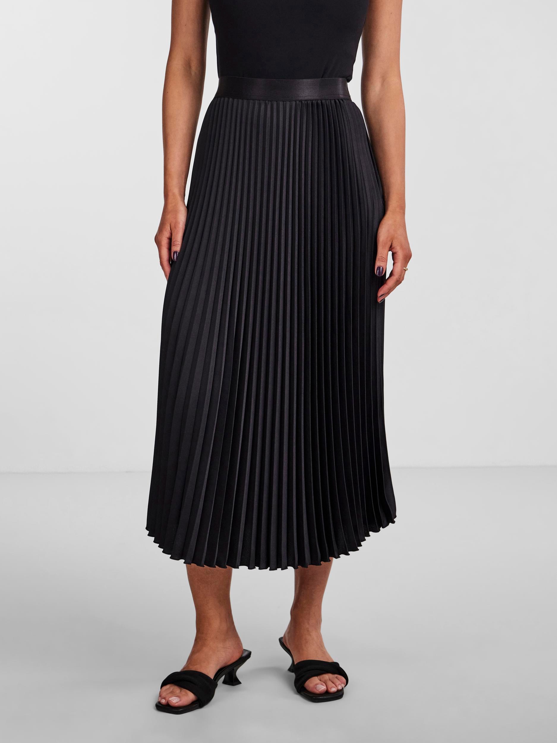 Y.A.S Plisseerock YASCELINE HW MIDI SKIRT S. NOOS günstig online kaufen