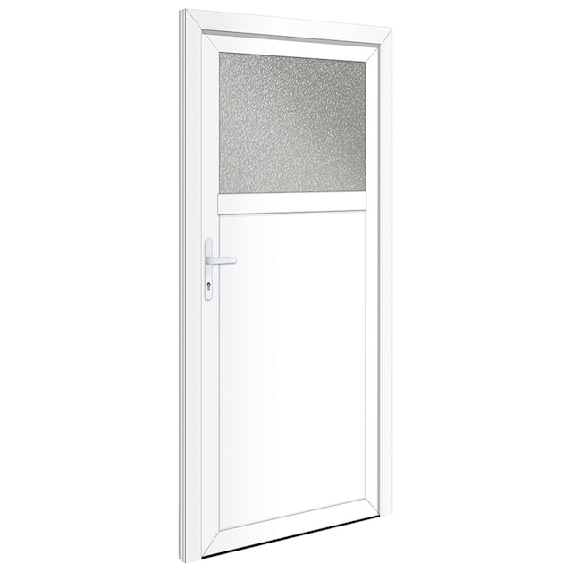 RORO Türen & Fenster Nebeneingangstür »OTTO 21«, BxH: 98x198 cm, weiß, ohne  Griffgarnitur, inklusive Türrahmen bestellen | BAUR
