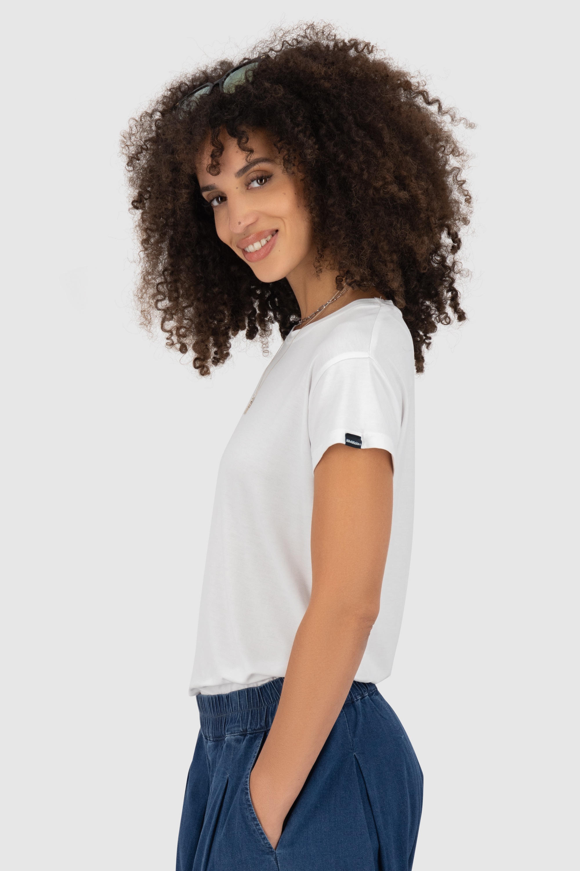 Thumbnail - Alife & Kickin Rundhalsshirt "Damen AriAK"