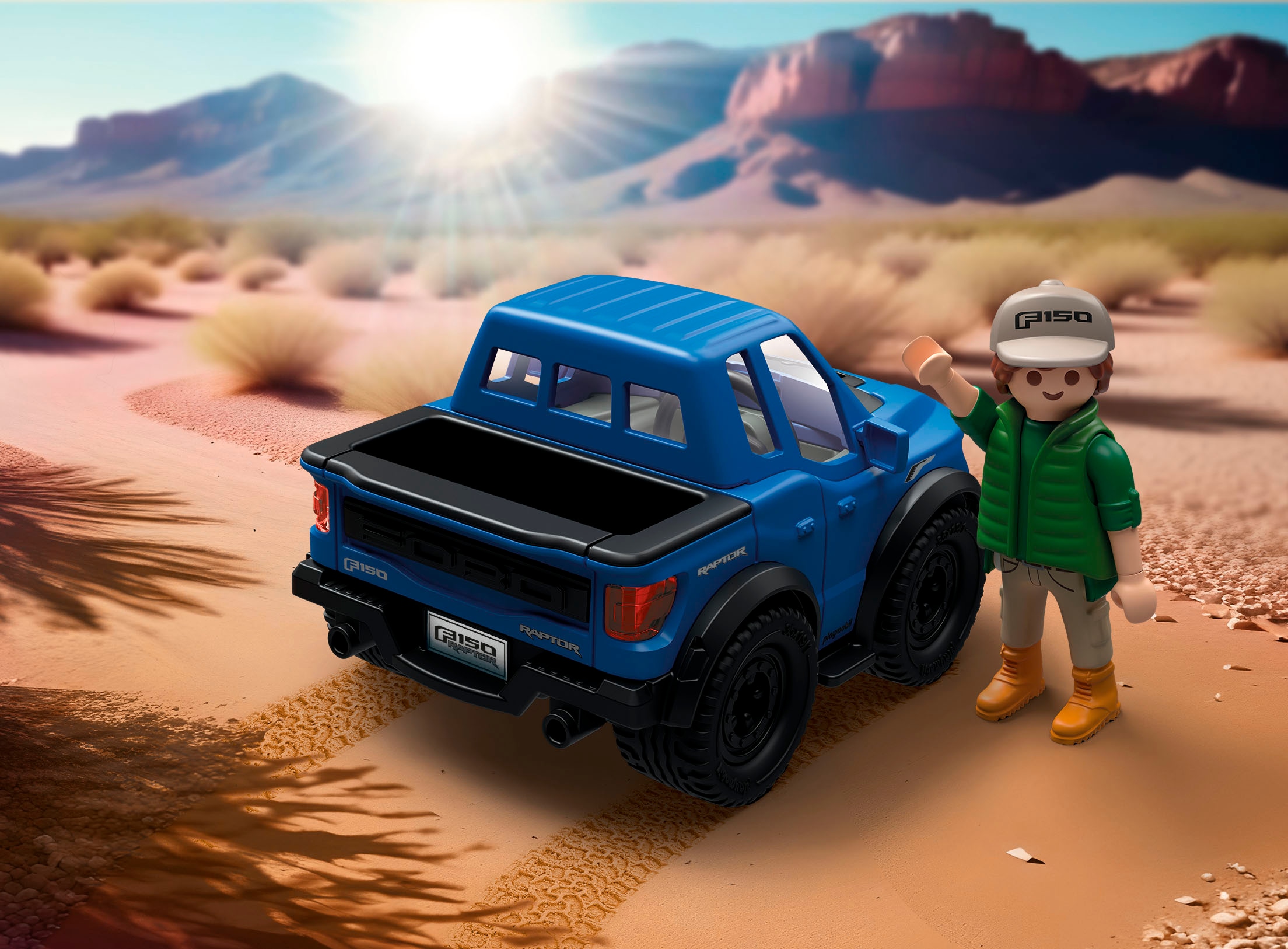 Playmobil® Konstruktions-Spielset »PLAYMOBIL X Ford F-150 Raptor (71858), Cars«, (26 St.), Made in Europe