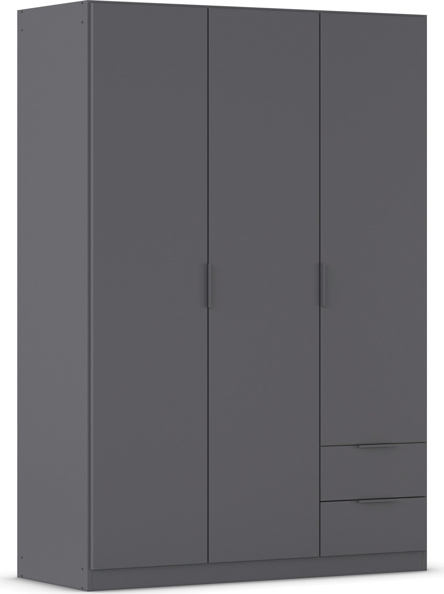 rauch Kleiderschrank "Drehtürenschrank Schrank Garderobe Ankleide Schlafzimmer LAGOA" 3 verschiedene Ausstattungen BASIC/CLASSIC/PREMIUM (inkl. SOFT-CLOSE), mit geräumigen Schubladen, optional mit Aufsatz MADE IN GERMANY