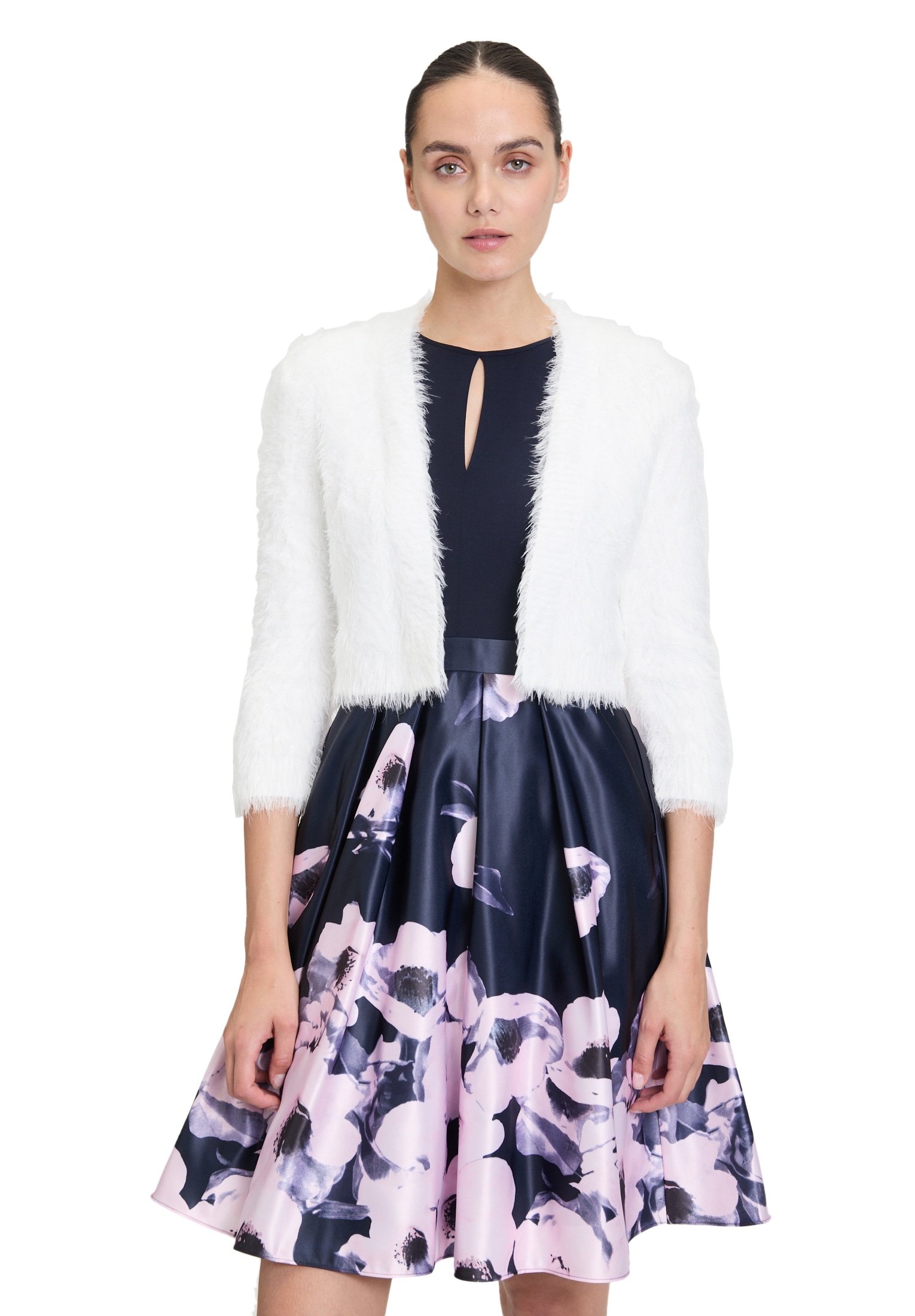 Vera Mont Strickjacke "Damen Strickbolero mit Struktur" 1 Stk. tlg. Struktu günstig online kaufen