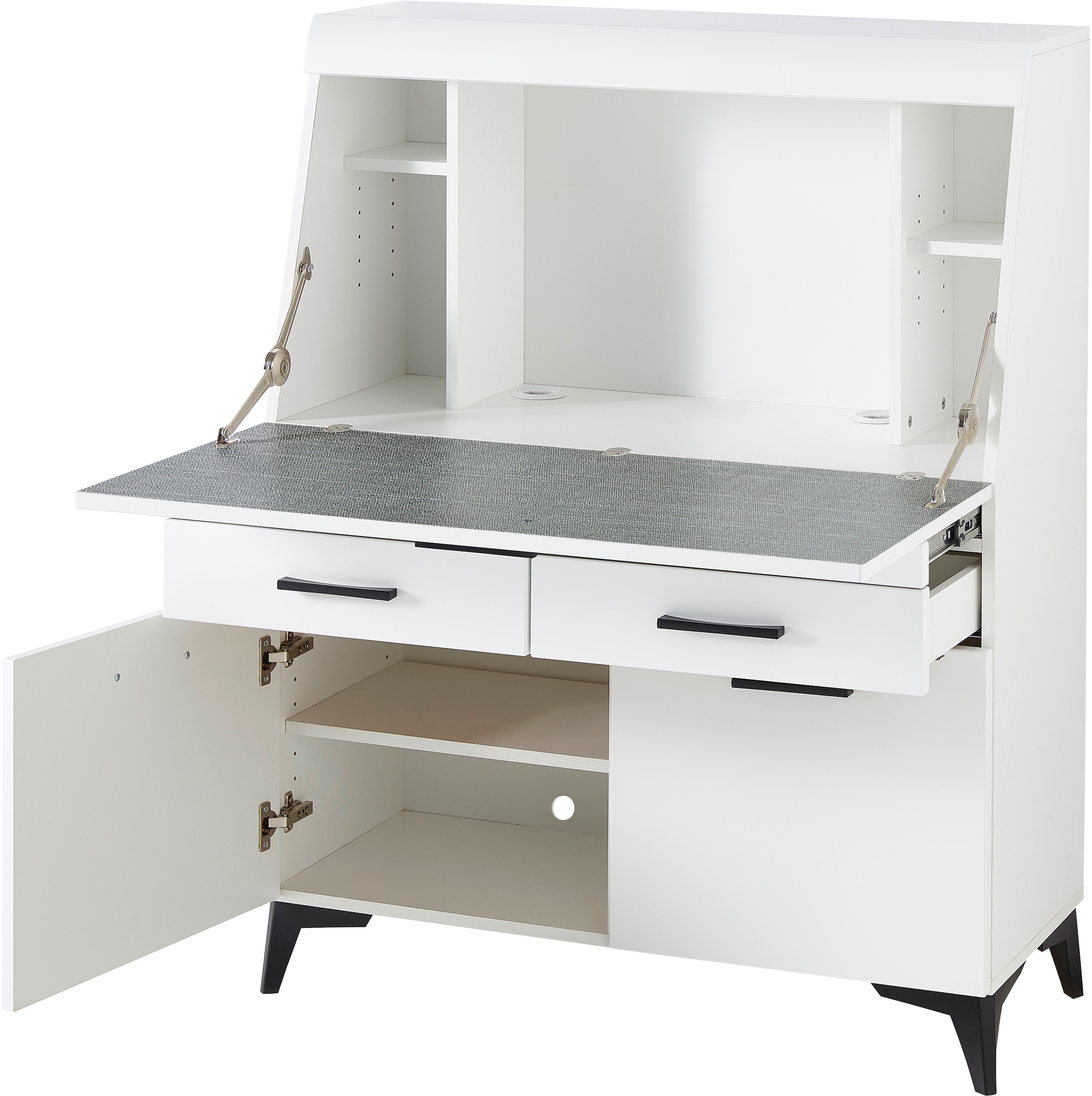 Innostyle Sekretär »SECRET«, Stauraumschrank, mit Monitor-/Laptopfach, Soft-Close, Breite 98 cm