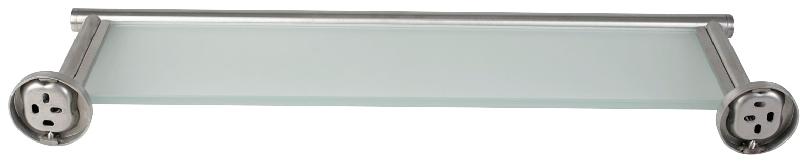 axentia Wandregal »Neapel«, (1 St.), aus Glas/Edelstahl, 54 cm