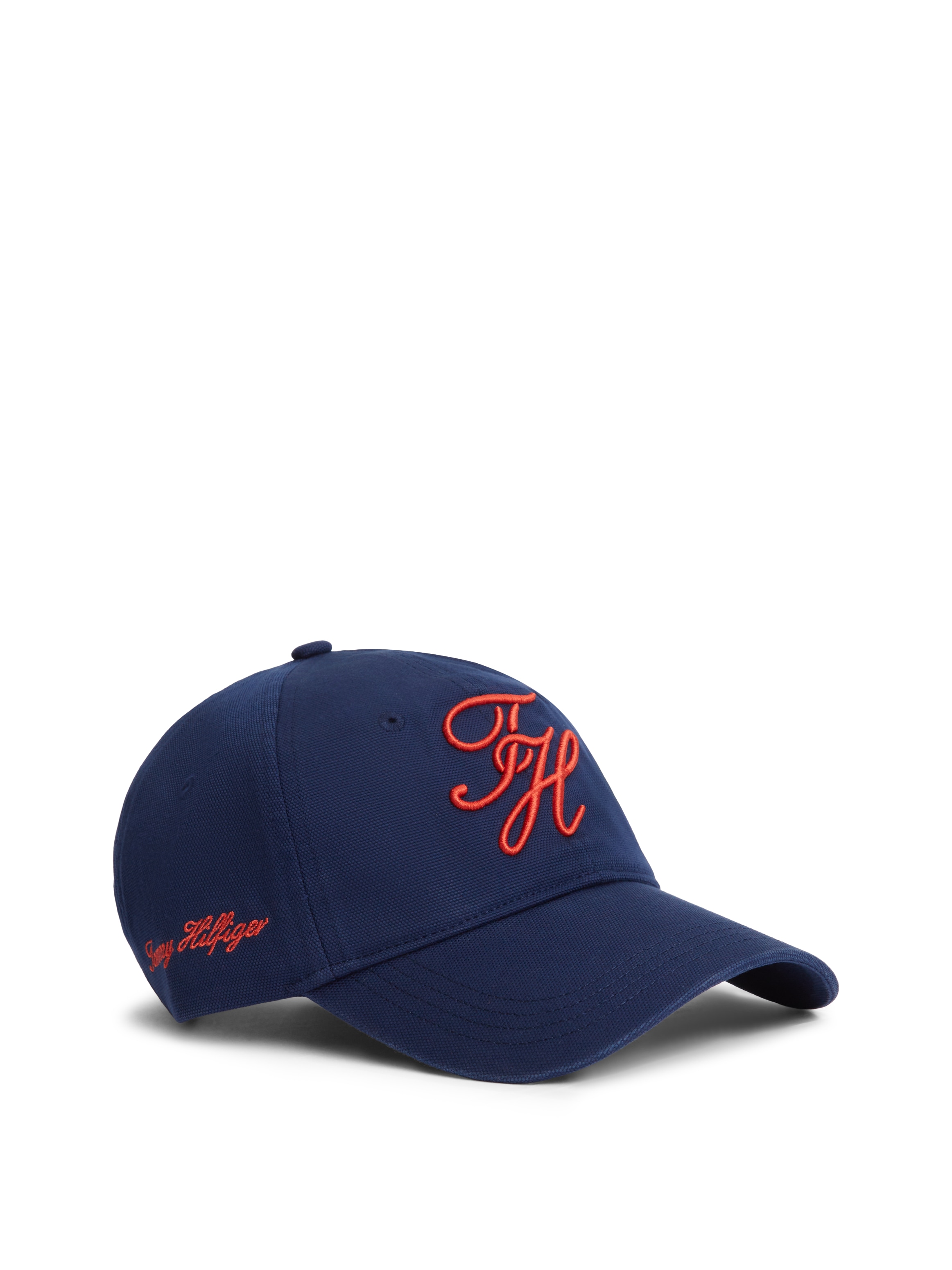 Tommy Hilfiger Baseball Cap "TH SCRIPT SOFT 6 PANEL" mit Logo-Stickerei, Um günstig online kaufen