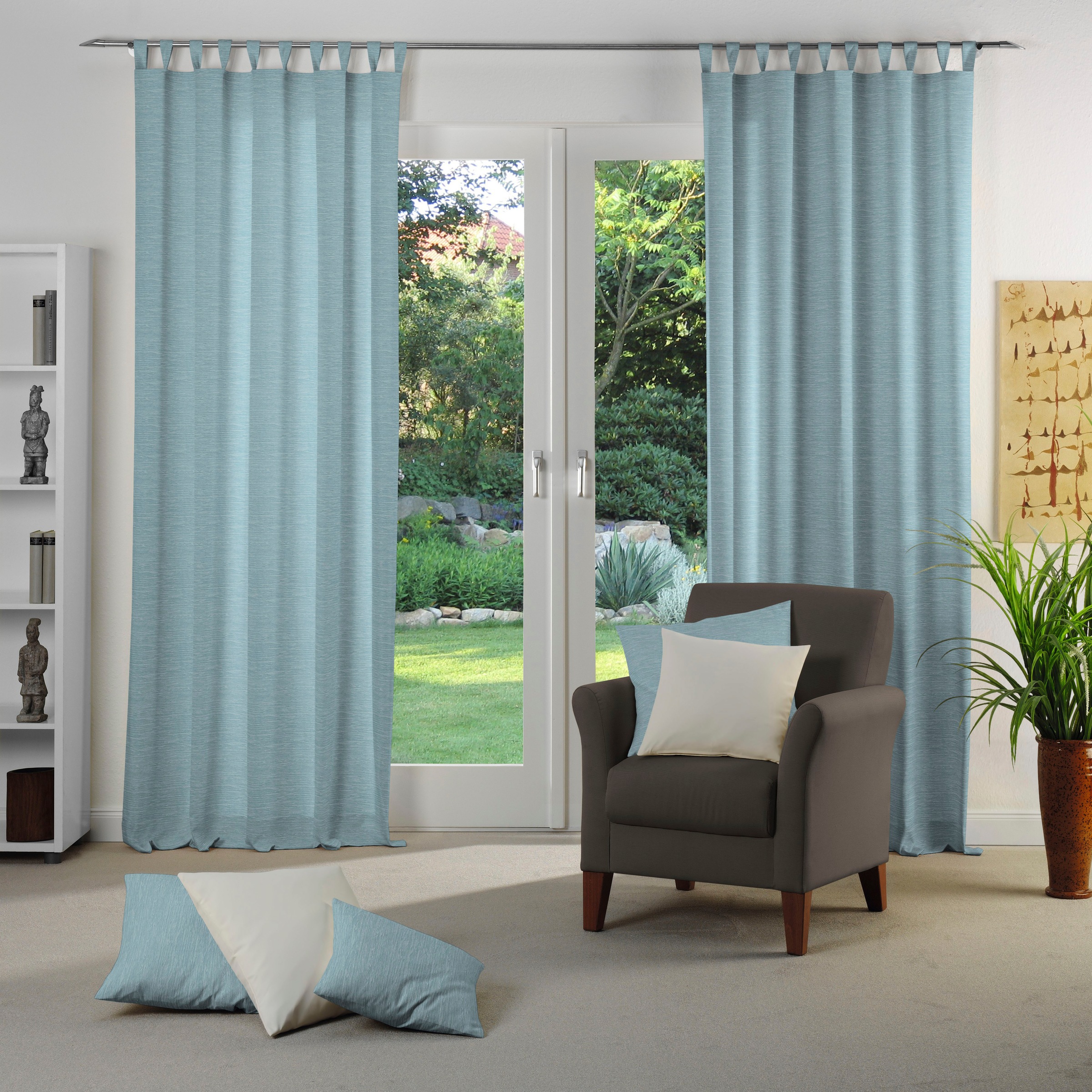 Wirth Vorhang "Trondheim B" Schlaufen 1 Stk. tlg. nach Maß günstig online kaufen