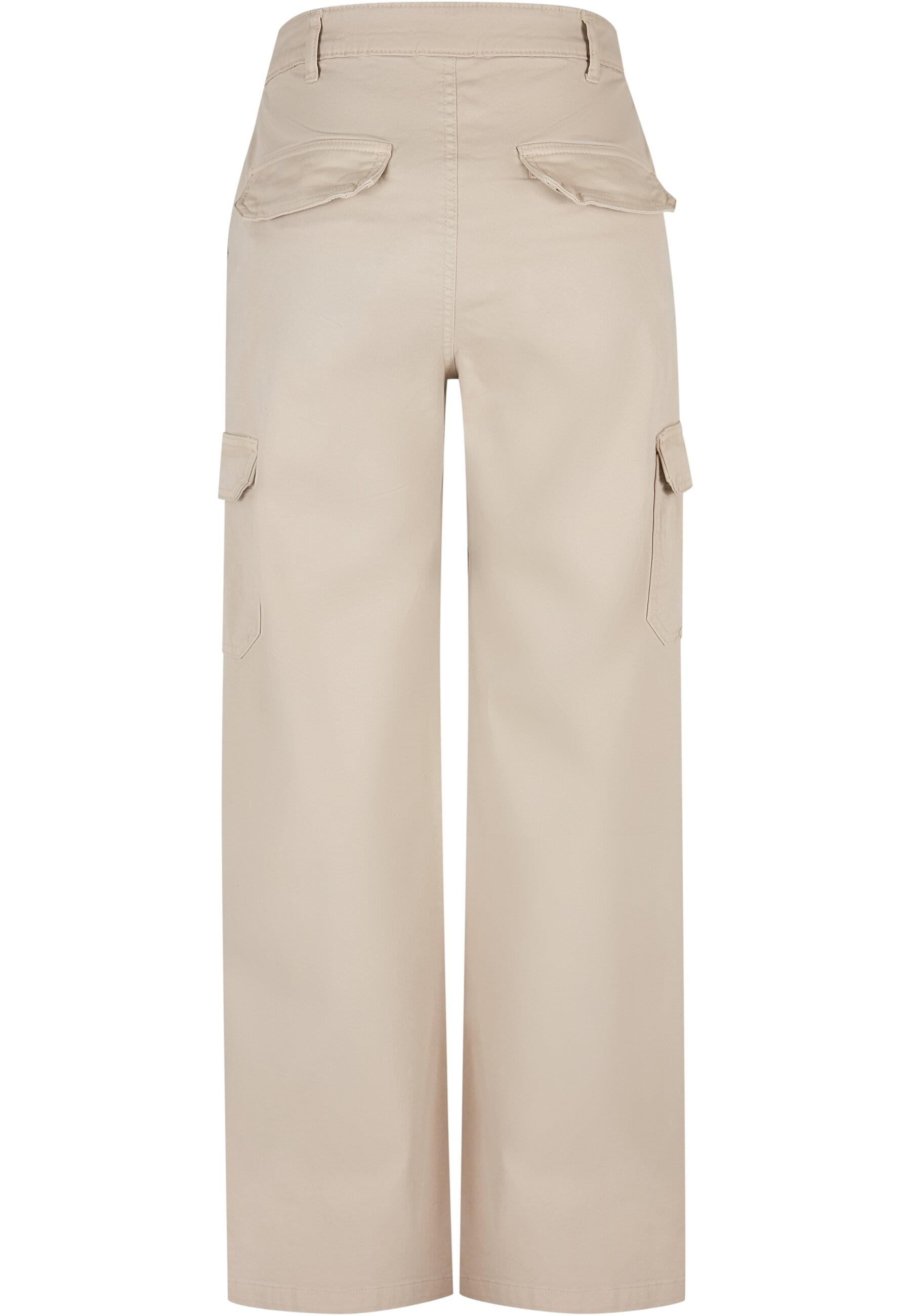 URBAN CLASSICS Stoffhose »Damen Ladies High Waist Straight Cargo Pants«, (1  tlg.) für bestellen | BAUR