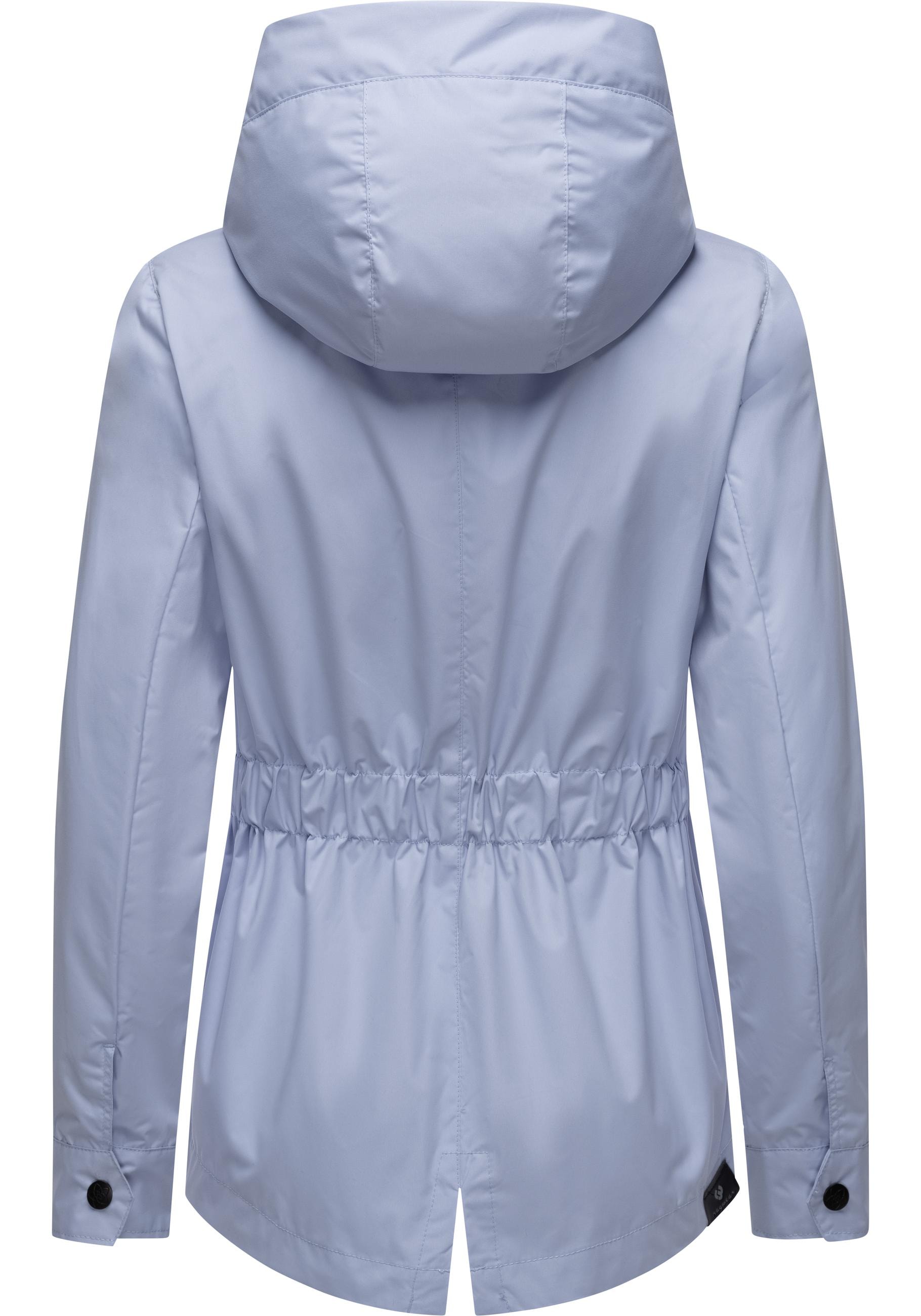 Ragwear Outdoorjacke »Monade Übergang«, mit Kapuze, stylische Übergangsjacke mit großer Kapuze