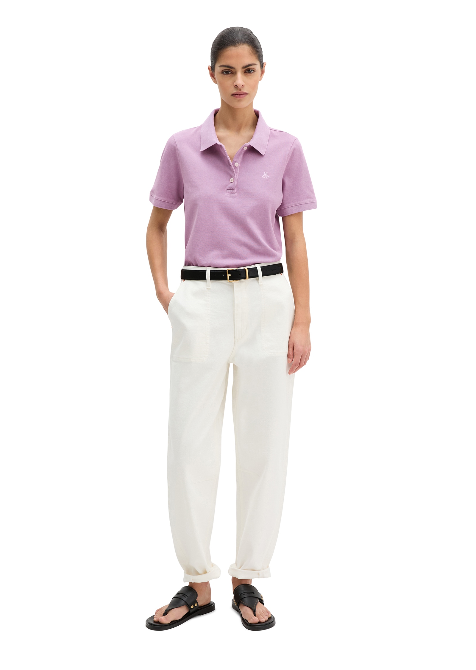 Marc O'Polo Poloshirt »aus Piqué-Jersey«