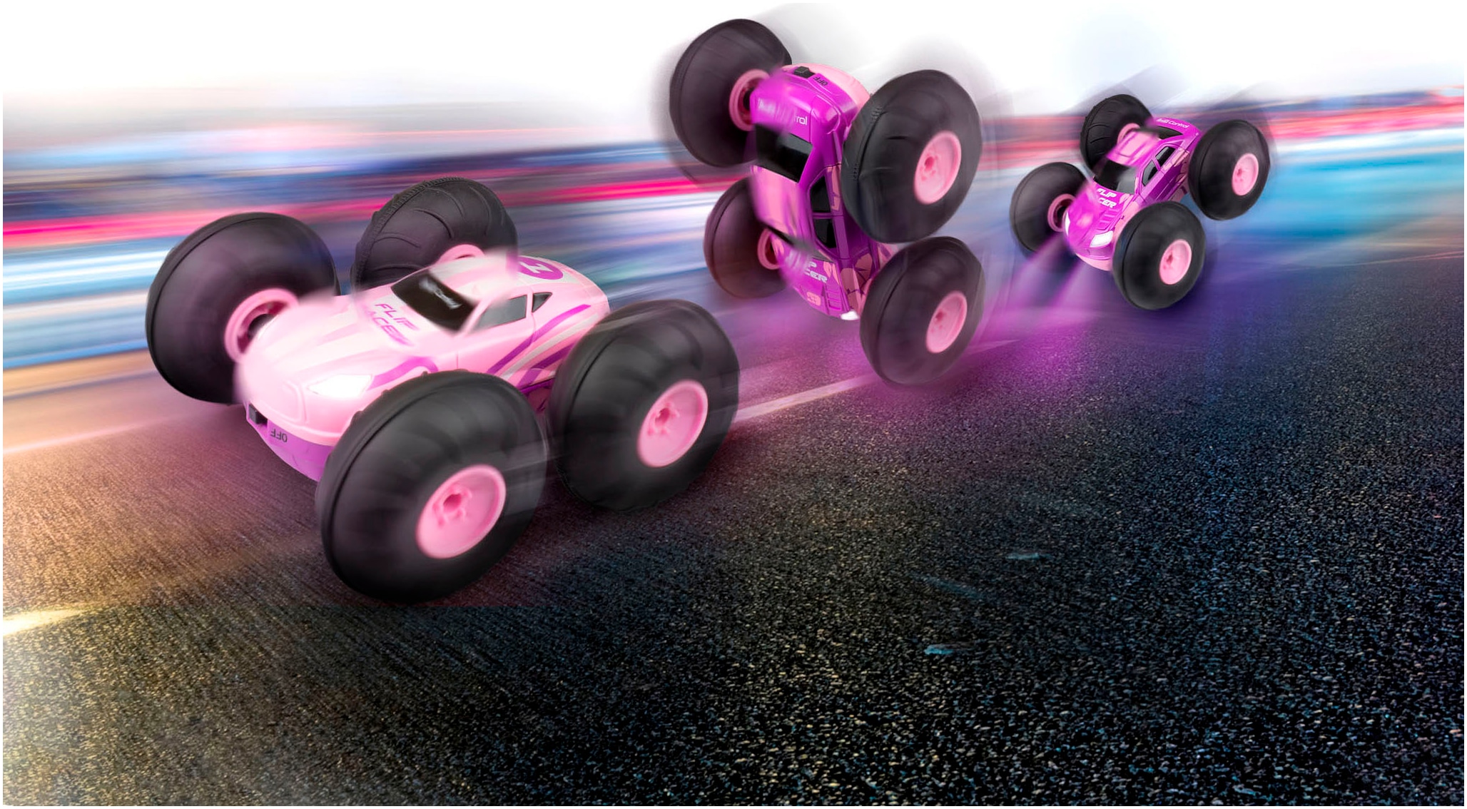 Revell® Spielzeug-Adventskalender »Flip Racer, ferngesteuertes RC Auto zum Selberbauen«, ab 6 Jahren, mit LED-Beleuchtung