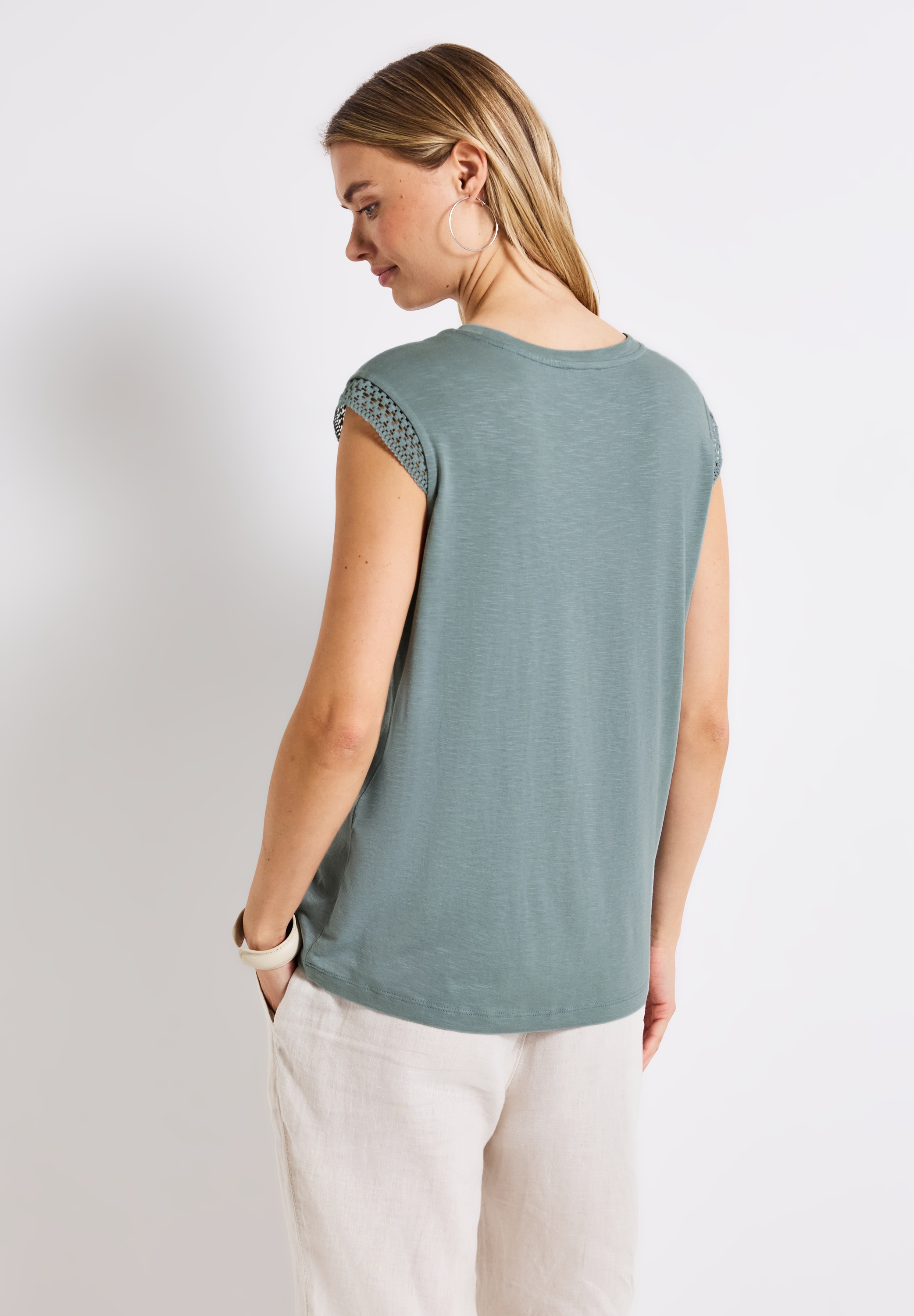 STREET ONE T-Shirt, im soften Baumwoll-Mix