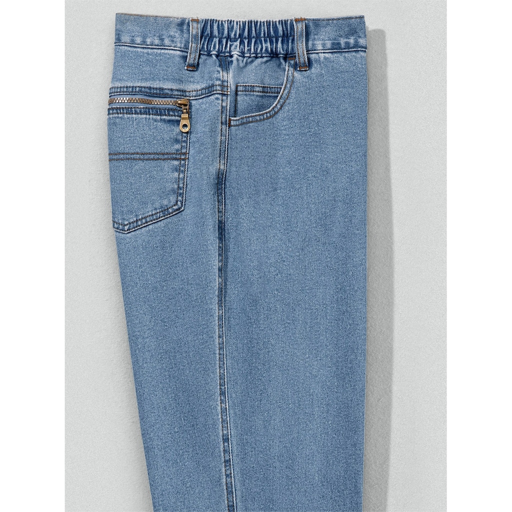 Classic Dehnbund-Jeans, (1 tlg.)