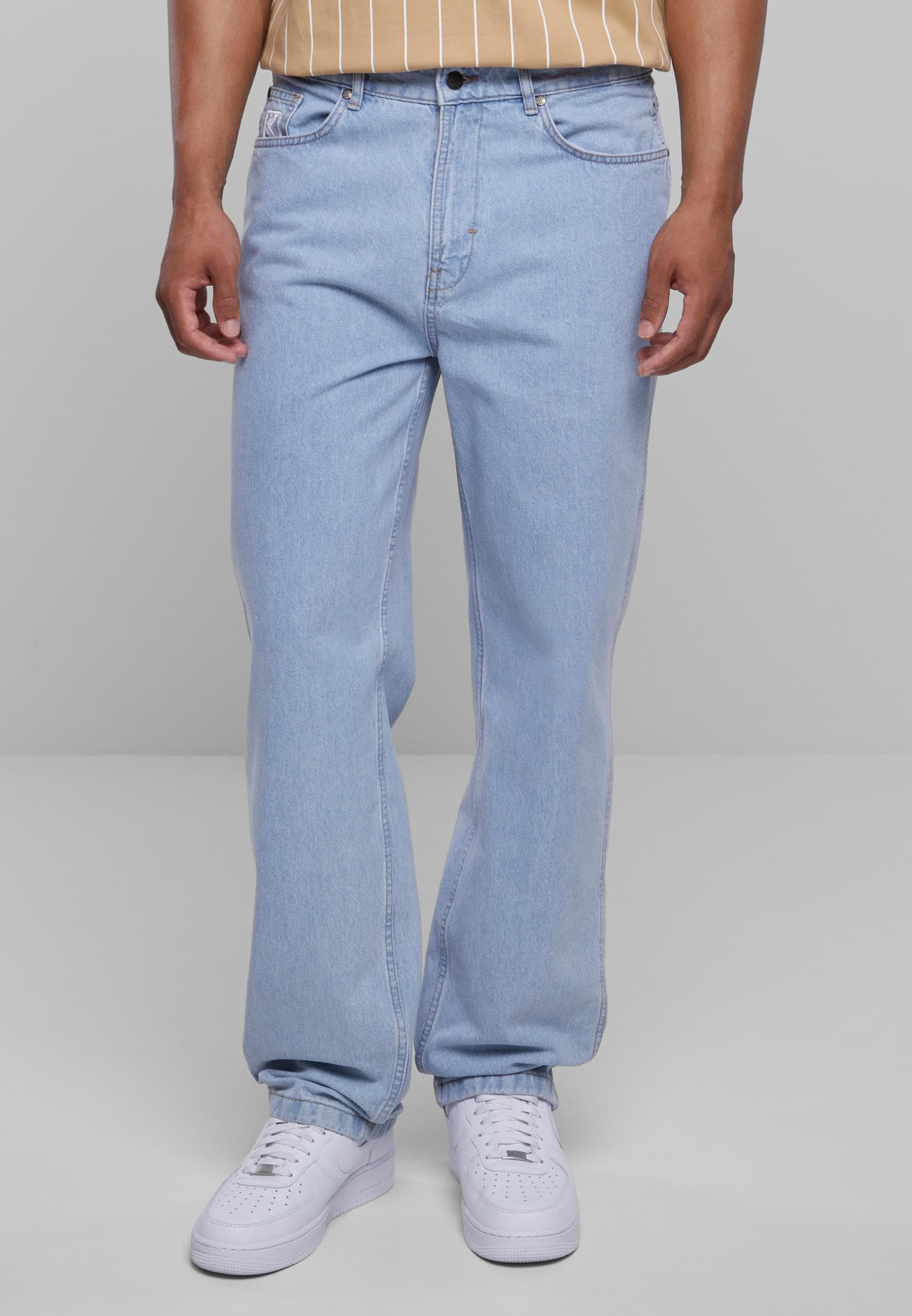 Karl Kani Bequeme Jeans »Karl Kani Herren KK Small Signature Baggy Five Pocket Denim«