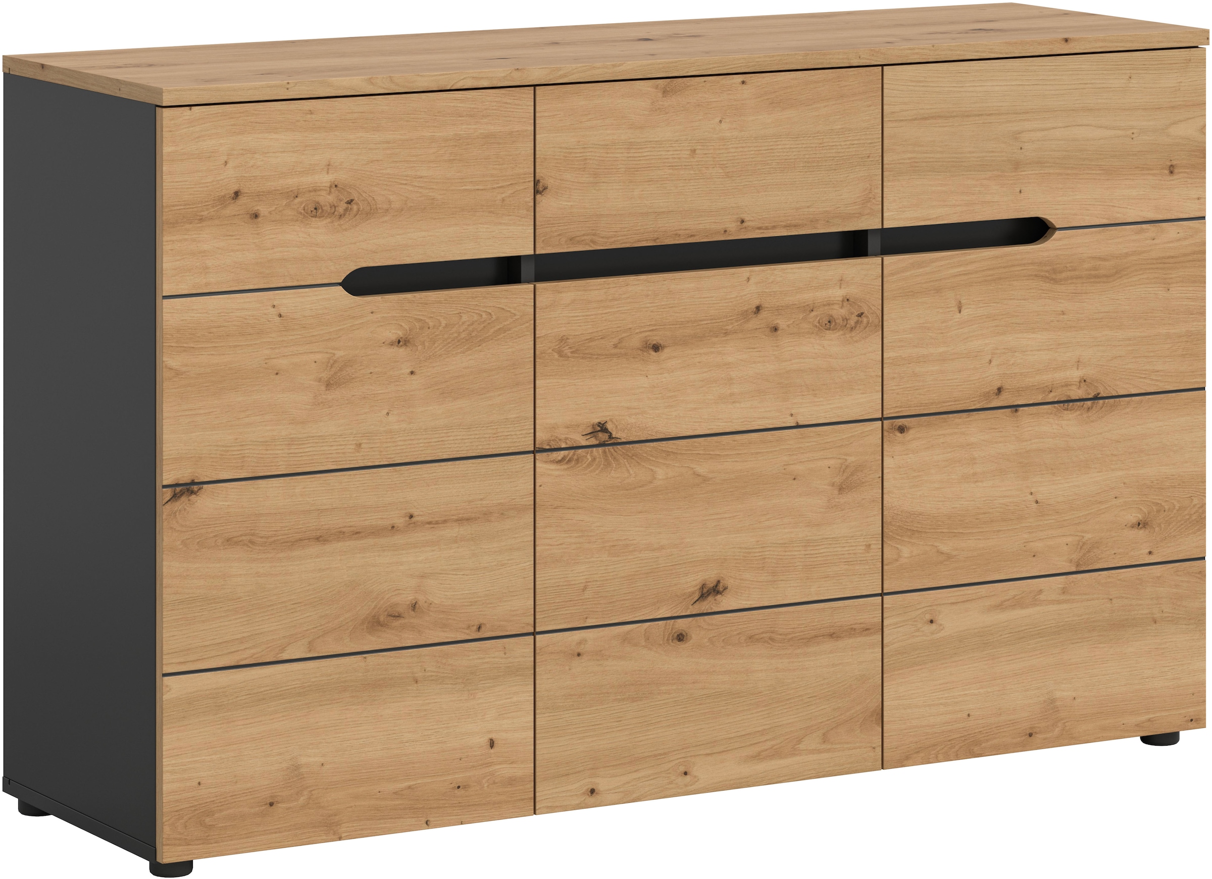 Home affaire Kommode "REHAT, TOPSELLER" in verschiedenen Ausführungen erhältlich, Sideboard, Anrichte, Schrank, Board, Highboard