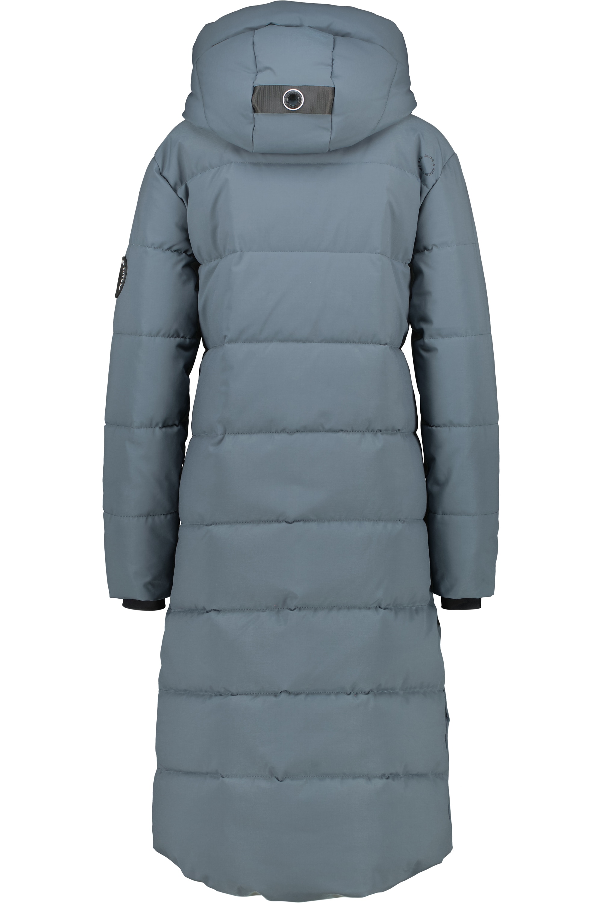 Alife & Kickin Steppjacke »Damen KatiaAK A«, mit Kapuze, Langer Wintermantel mit großer Kapuze und regulierbarer Beinfreiheit