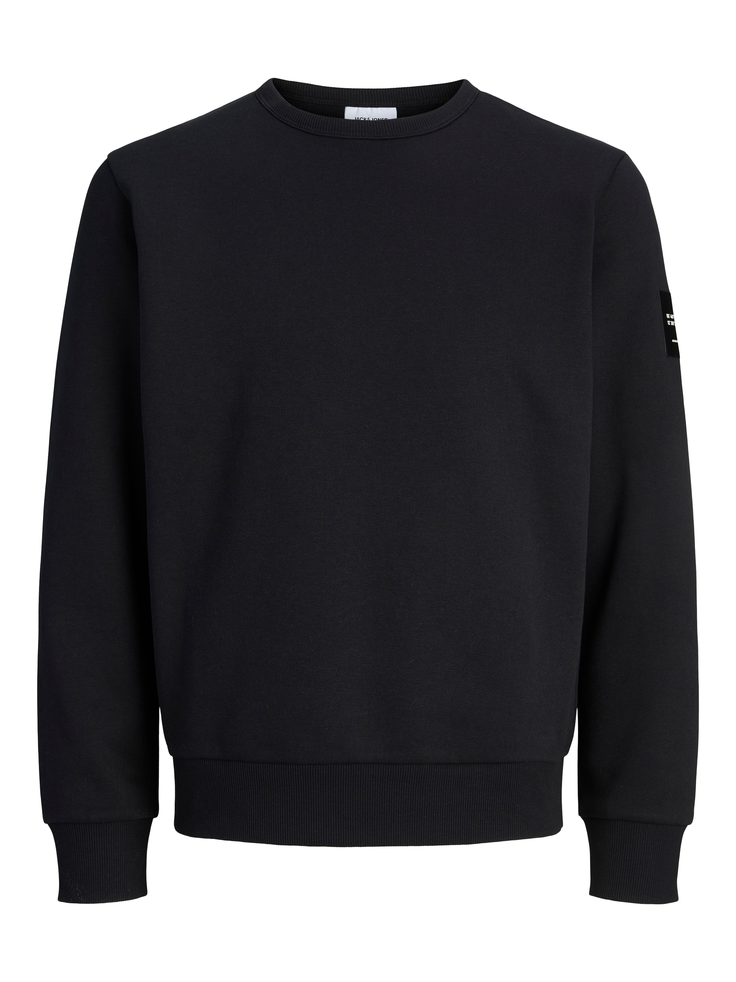 Jack & Jones PlusSize Sweatshirt »JJCLEVELAND SWEAT CREW NECK PLS«, Materialmix, regular fit
