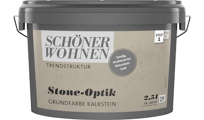 SCHÖNER WOHNEN FARBE Wand- und Deckenfarbe »TRENDSTRUKTUR Stone-Optik Grundfarbe«