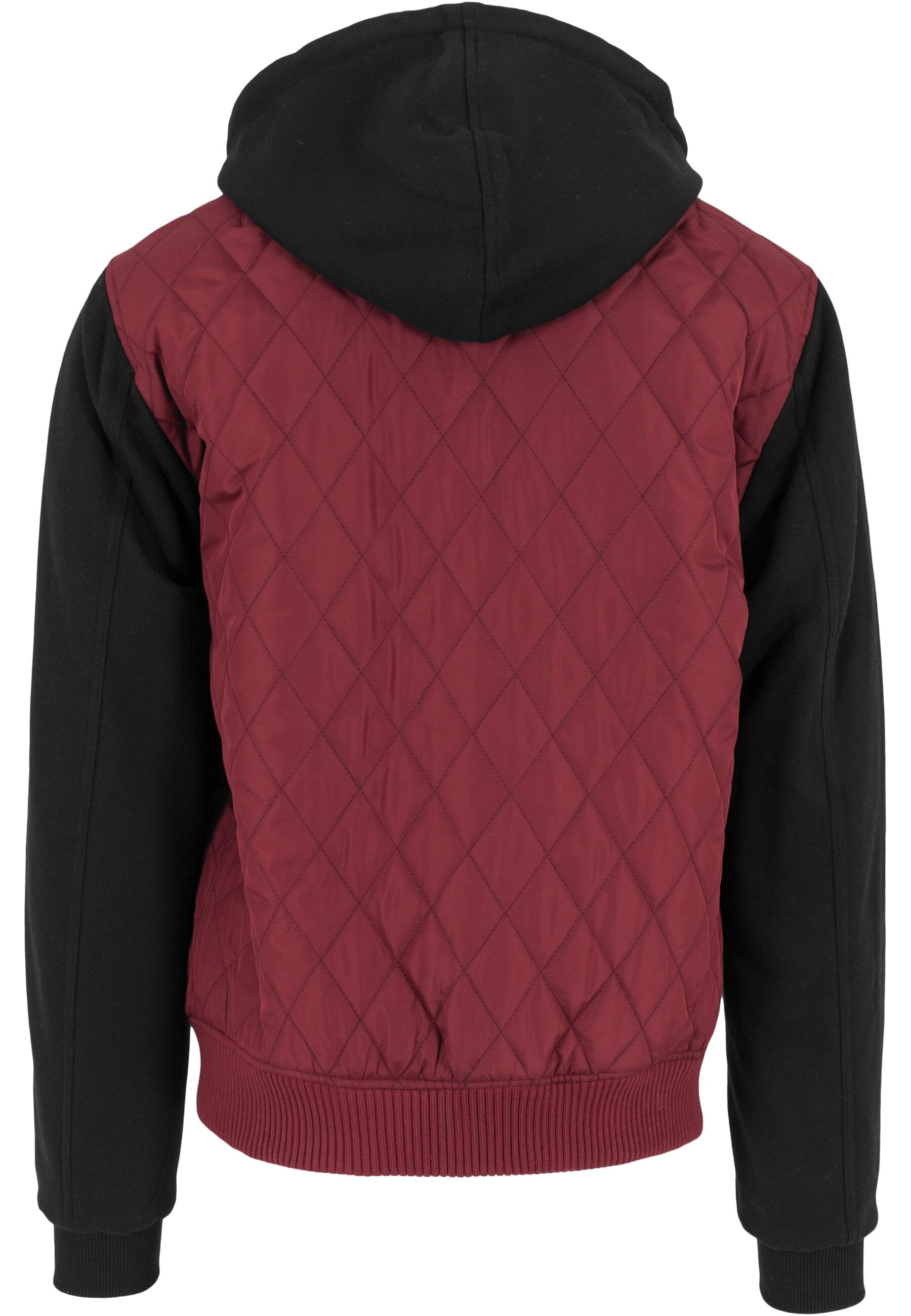 URBAN CLASSICS Allwetterjacke »Urban Classics Herren Hooded Diamond Quilt Nylon Jacket«, (1 St.), mit Kapuze