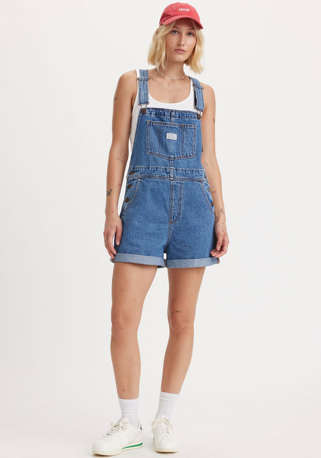 Levi's® Kurzoverall »VINTAGE SHORTALL«, mit Destroyed-Effekten