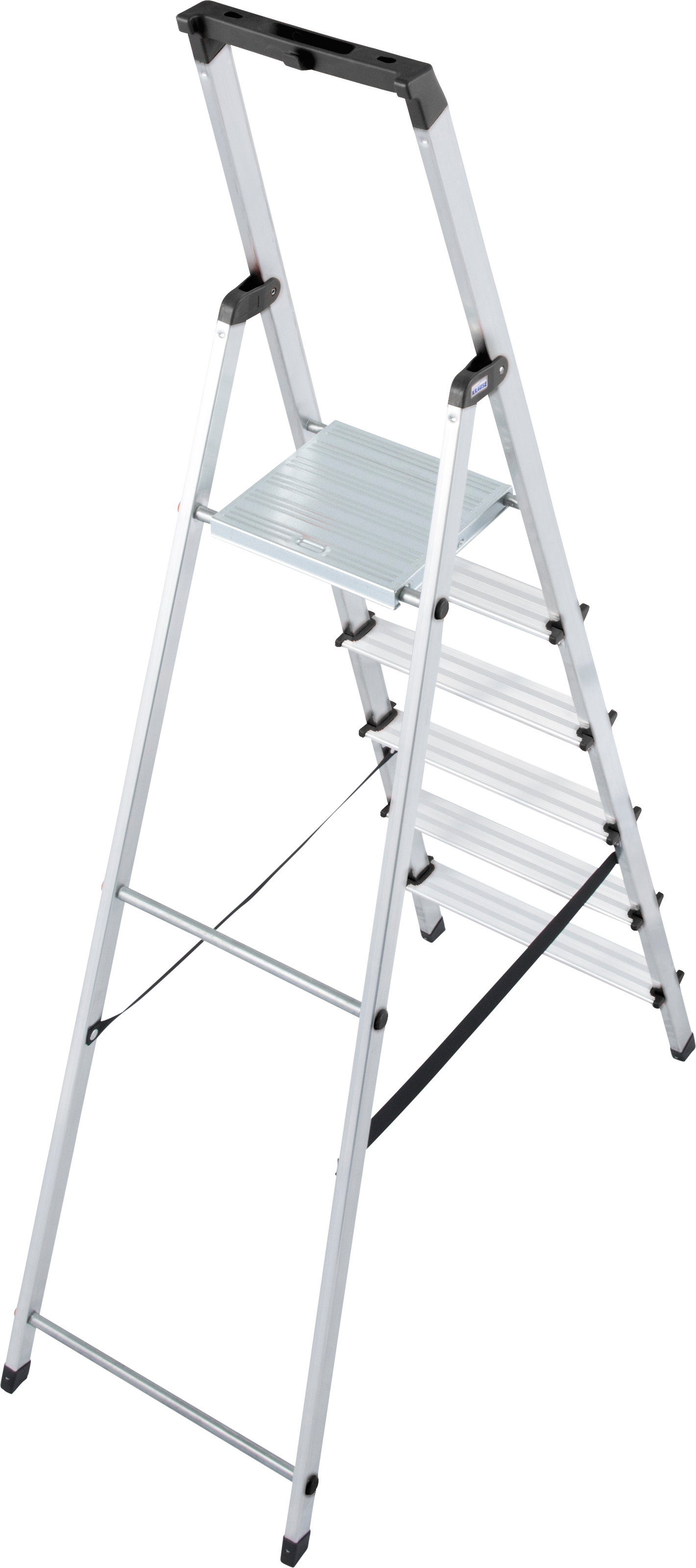 KRAUSE Stehleiter »Solidy«, Aluminium, 1x6 Stufen, Arbeitshöhe ca. 327 cm
