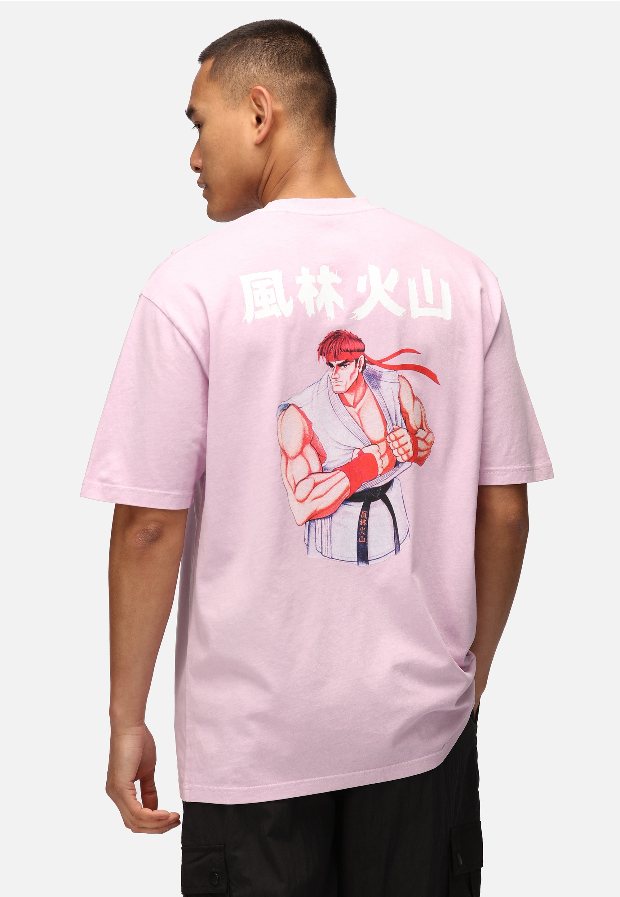 Recovered T-Shirt »Street Fighter Ryu«, (1 tlg.), mit coolem Street Fighter-Print