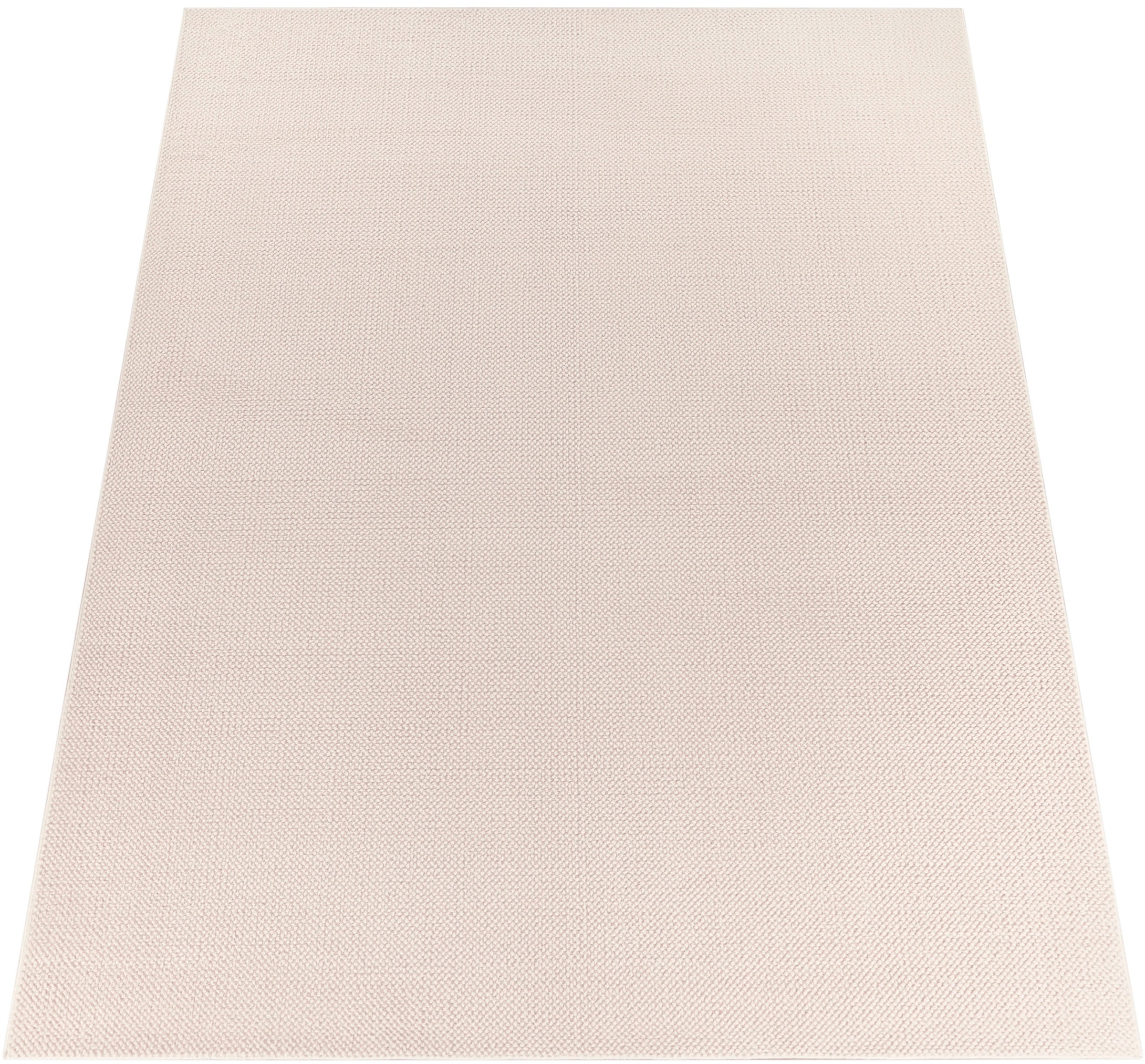 Paco Home Teppich "Sevilla 521" rechteckig 16 mm Höhe Kurzflor, Uni Farben, günstig online kaufen