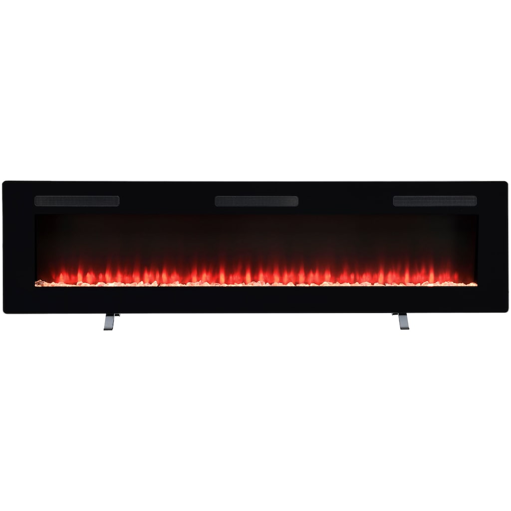 Dimplex Elektrokamin »Sierra 72"«, schwarz,mit Heizung, Fernbedienung, App, Optiflame® Flammeneffekt