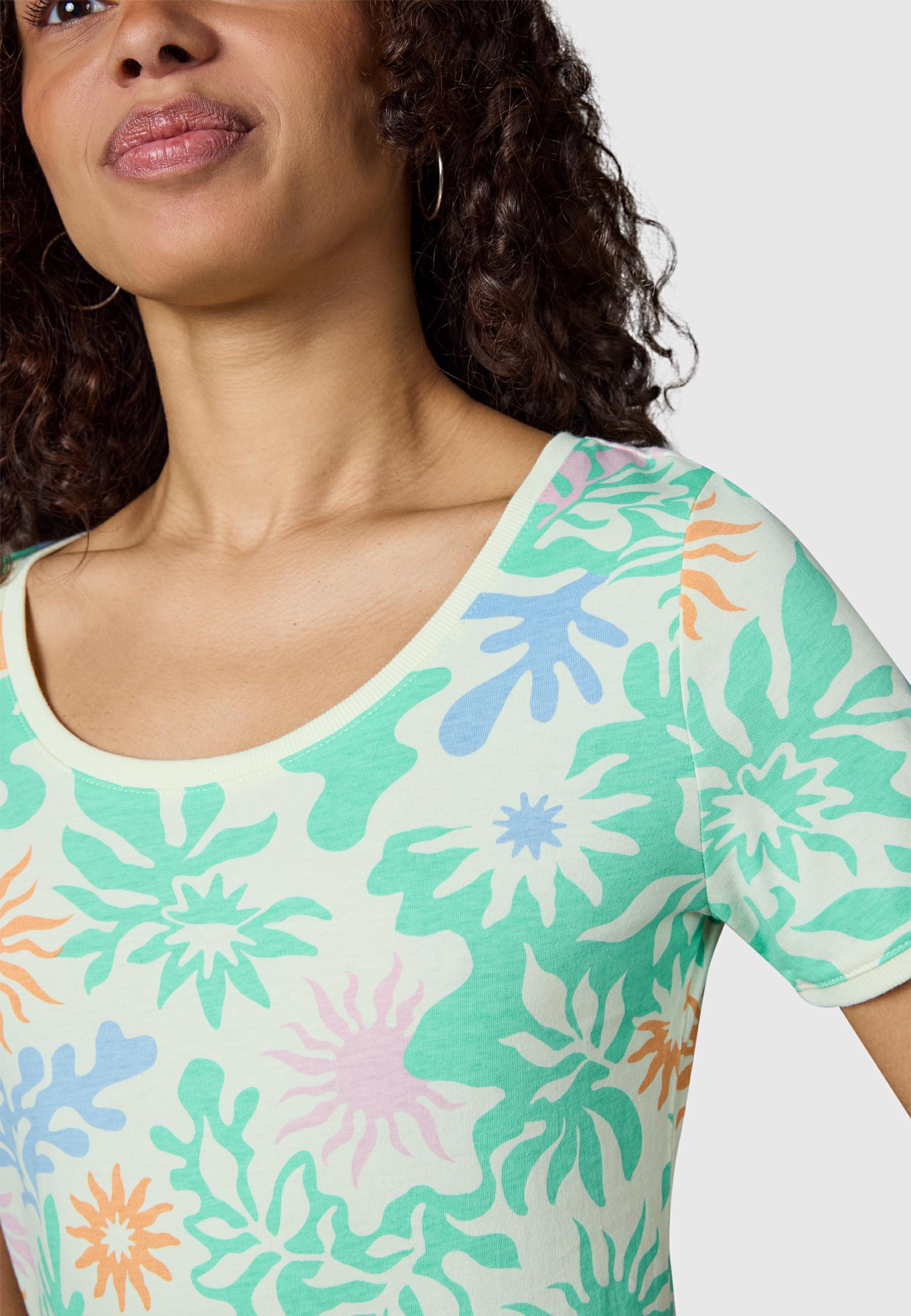 Ragwear Sommerkleid »Baomi Summer YOUMODO« Außentaschen | Eingrifftaschen Damen Minikleid in sommerlichem Print