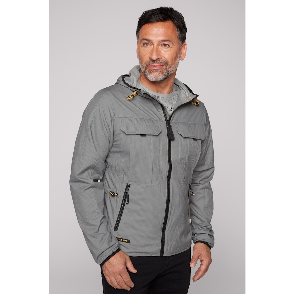 CAMP DAVID Outdoorjacke, mit Kapuze