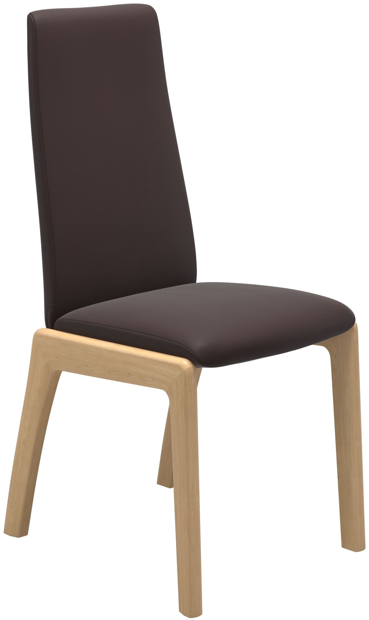 Stressless® Polsterstuhl »Laurel«, Leder PALOMA, High Back, Größe M, mit abgerundeten Beinen in Eiche natur