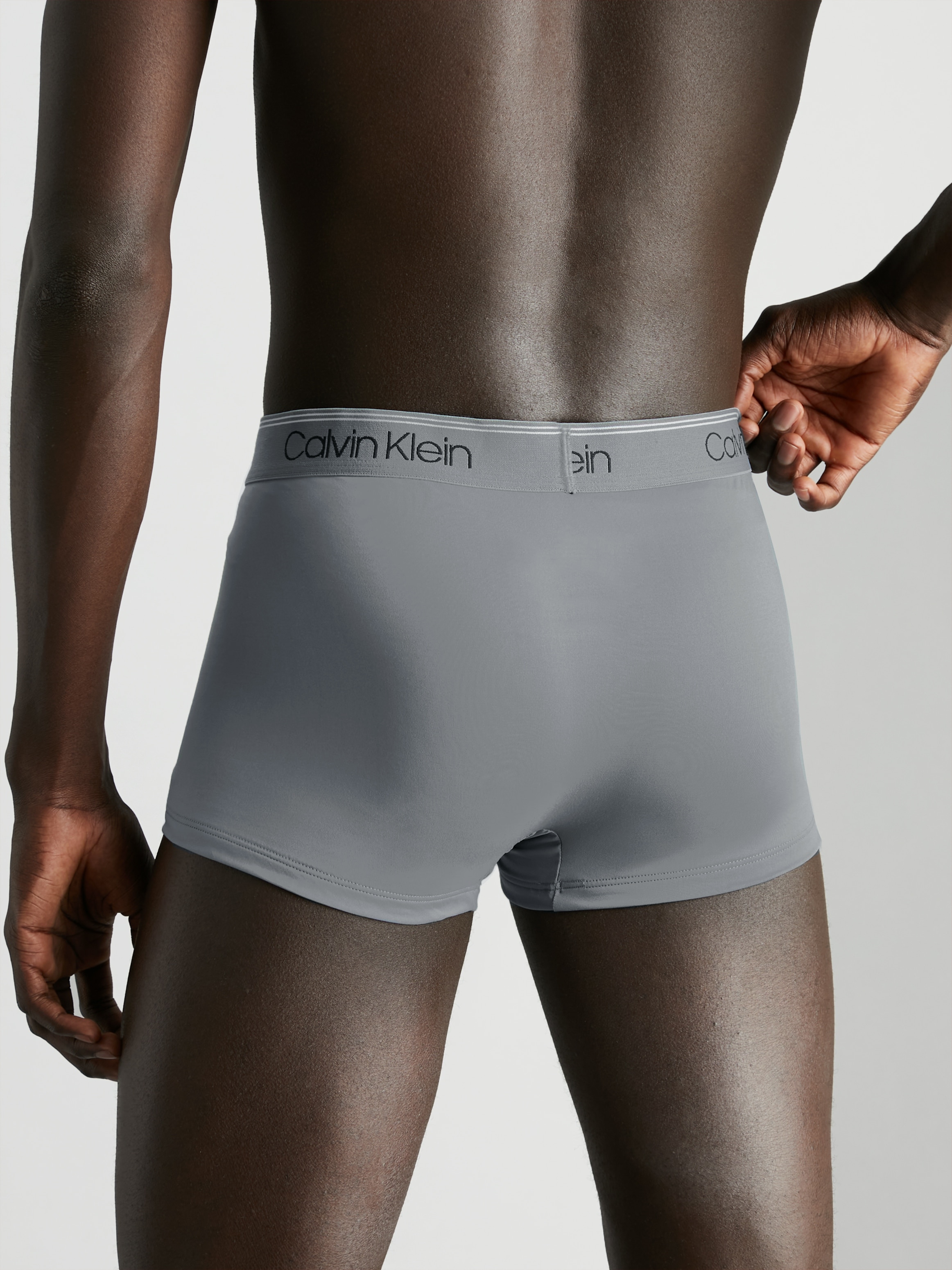 Calvin Klein Underwear Trunk »LOW RISE TRUNK 3PK«, (Packung, 3 St., 3er), mit Logo-Stretchbund